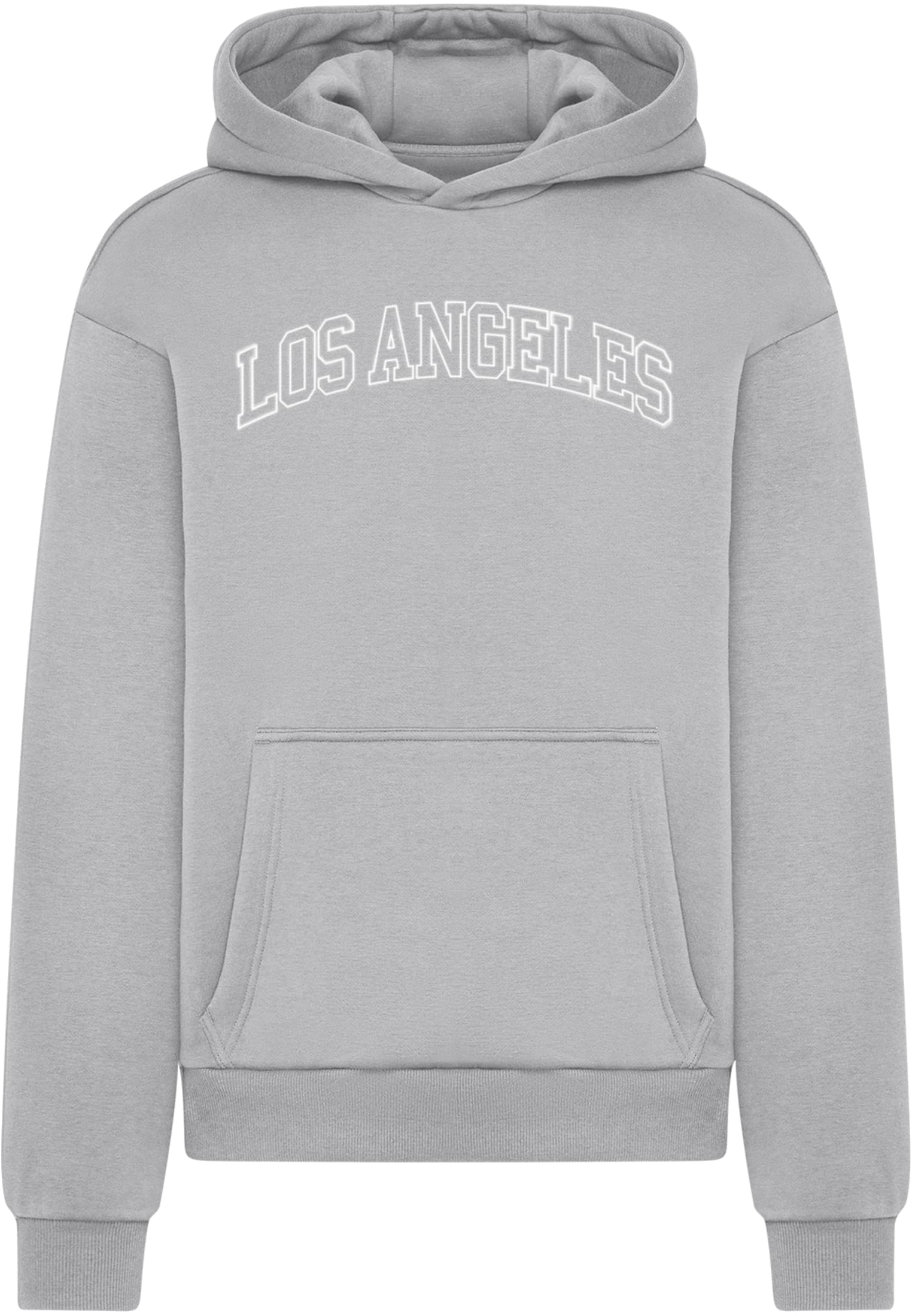 Los Angeles Fluffy Hoody lightasphalt XXL - workoutbrands.com
