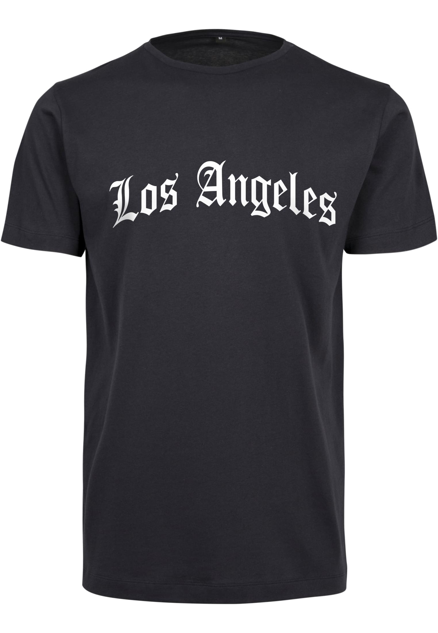 Los Angeles Wording Tee heather grey XXL - workoutbrands.com