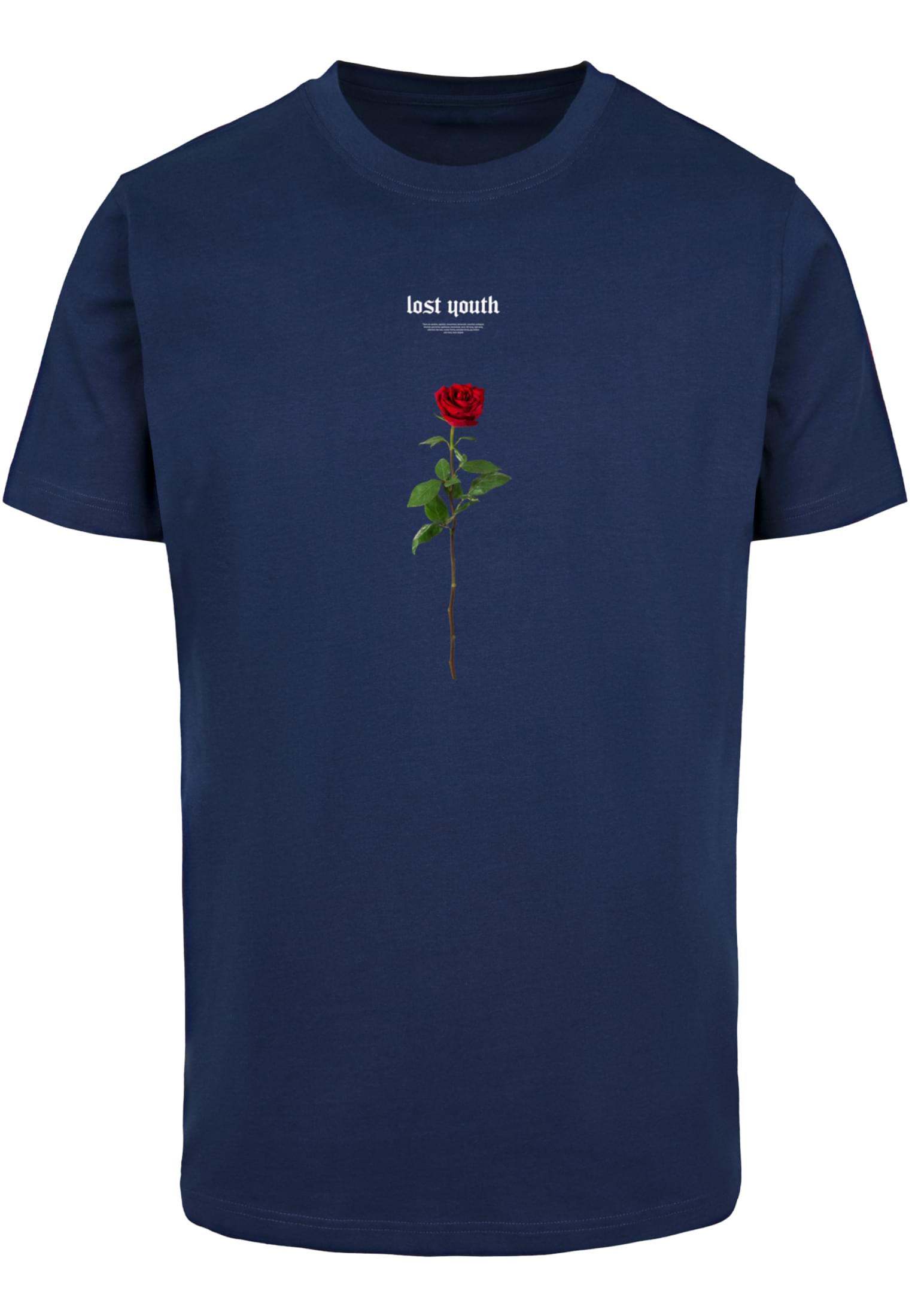 Lost Youth Rose Tee forest green 5XL - workoutbrands.com