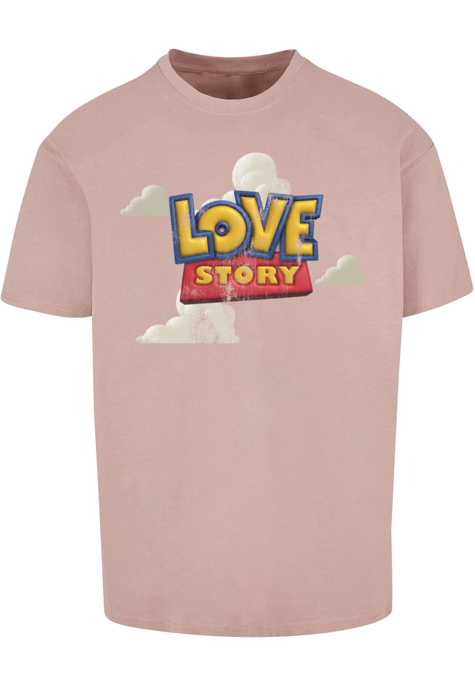 Love Story Heavy Oversize Tee duskrose XXL - workoutbrands.com