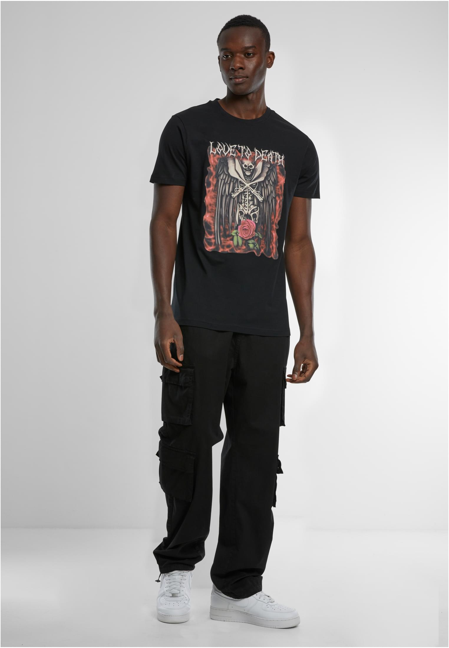 Love To Death Tee black XXL - workoutbrands.com