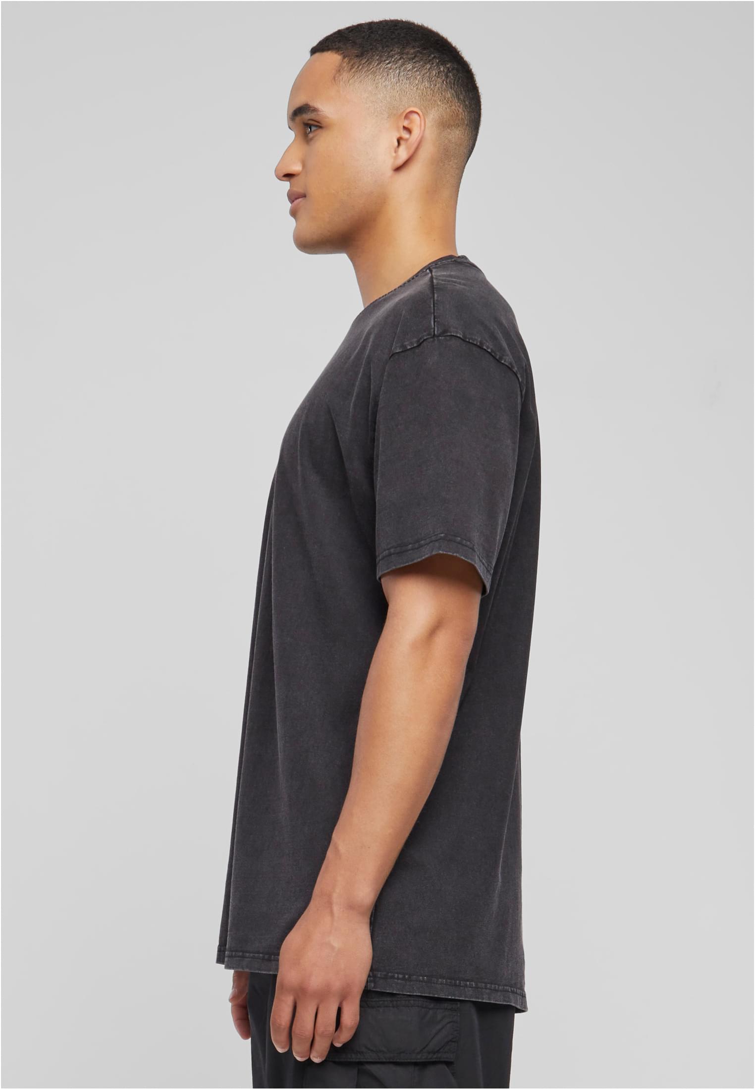 Love Yourself First Acid Washed Heavy Oversize Tee darkkhaki XXL - workoutbrands.com