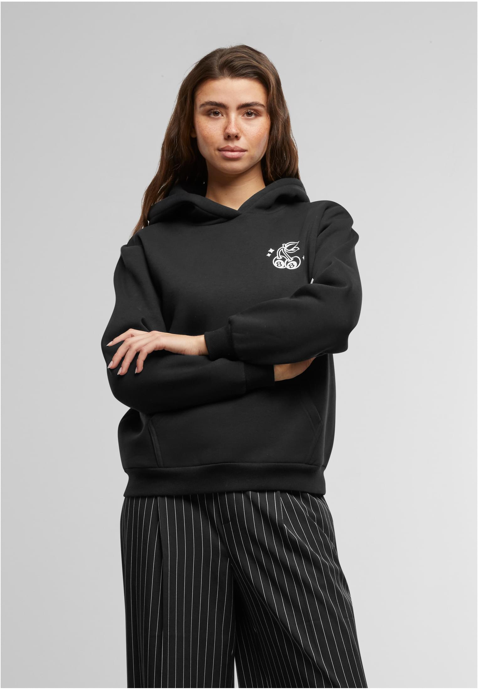 Lucky Cherry Ladies Fluffy Hoody softpink XXL - workoutbrands.com