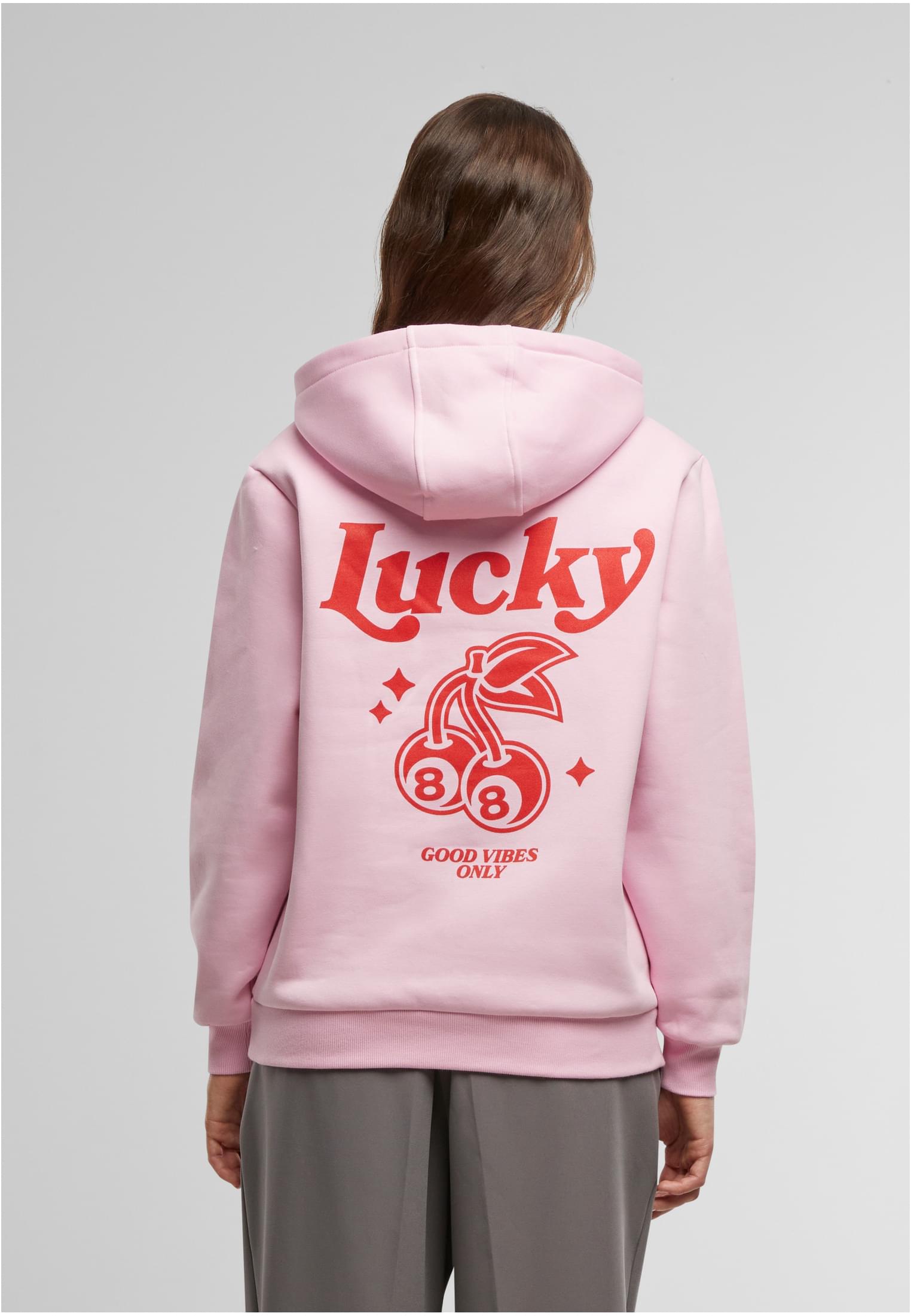 Lucky Cherry Ladies Fluffy Hoody softpink XXL - workoutbrands.com