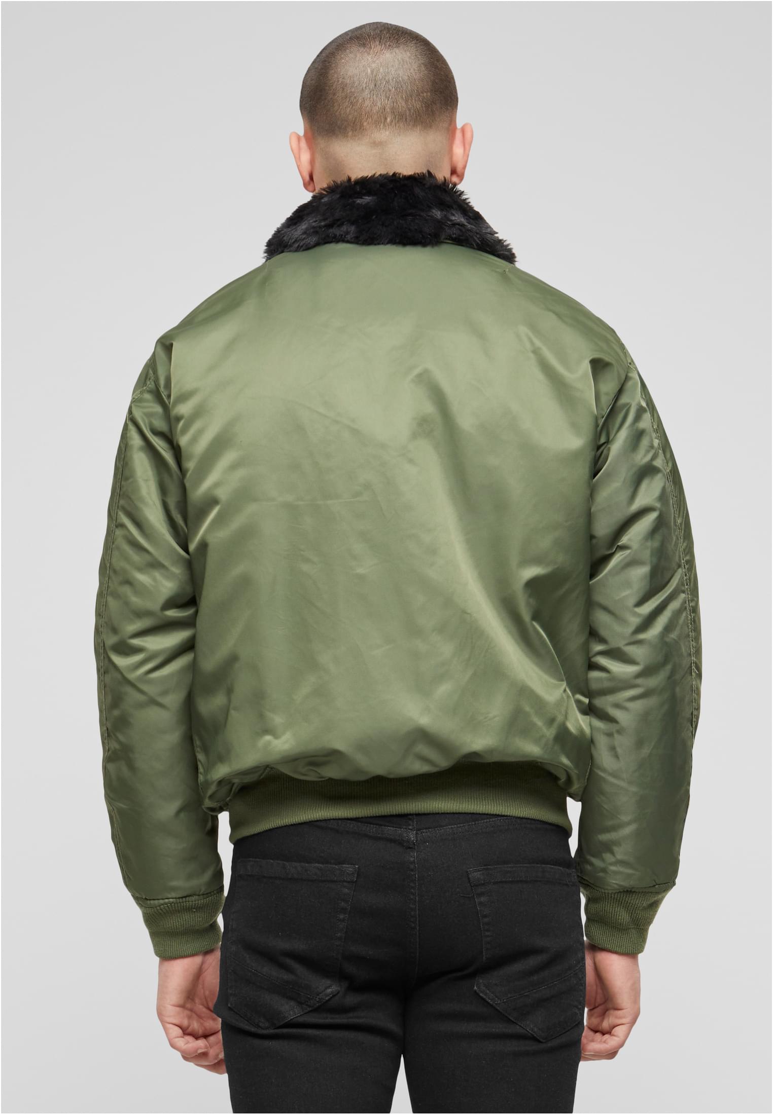 MA2 Jacket Fur Collar olive XXL - workoutbrands.com