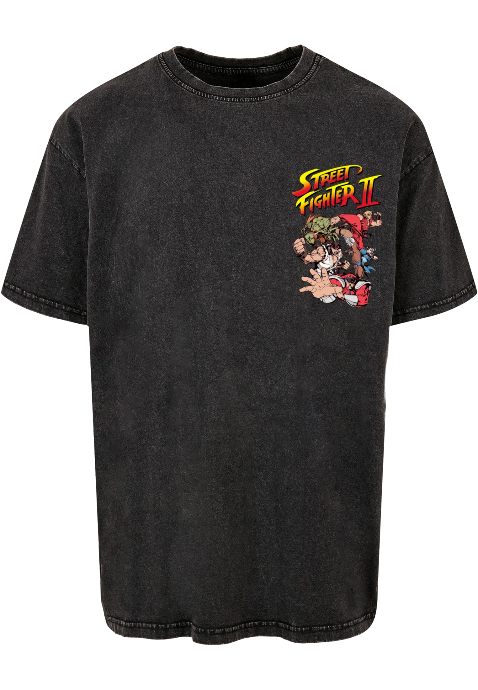 MC Streetfighter II Roster Oversize T-shirt