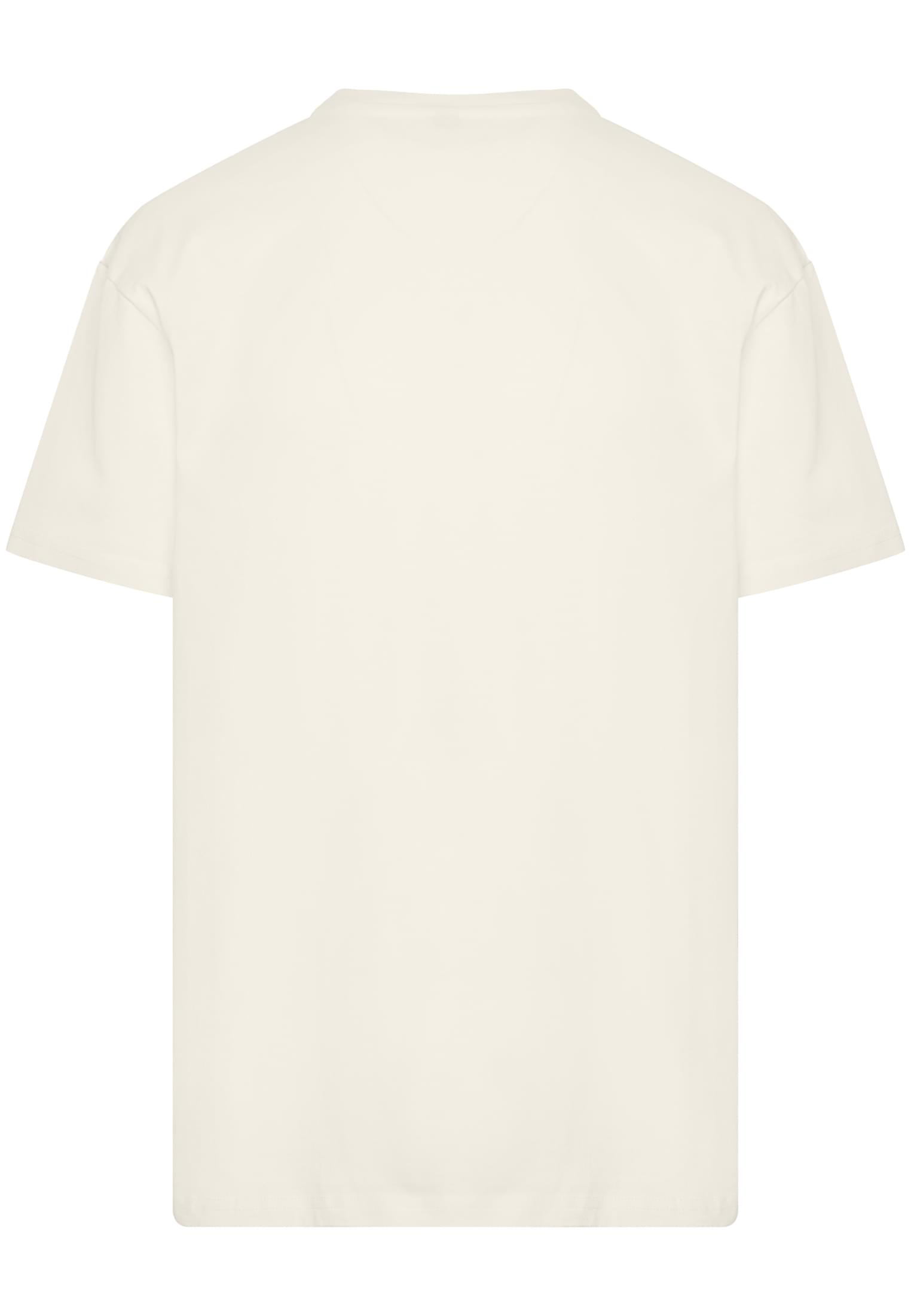 Baksidan av en sandfärgad Space Jam Group Oversize Tee.