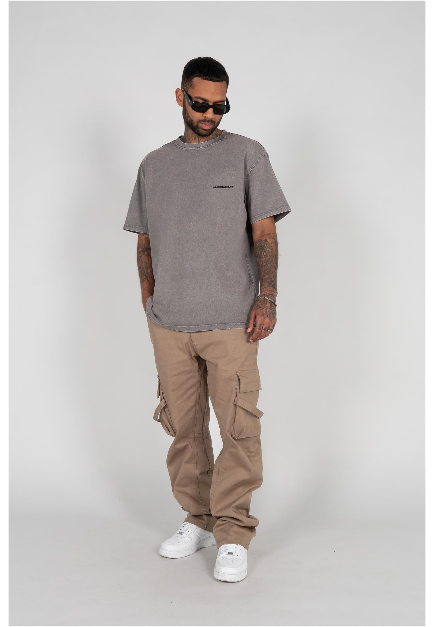 MJG TM x Acid Washed Heavy Oversize Tee