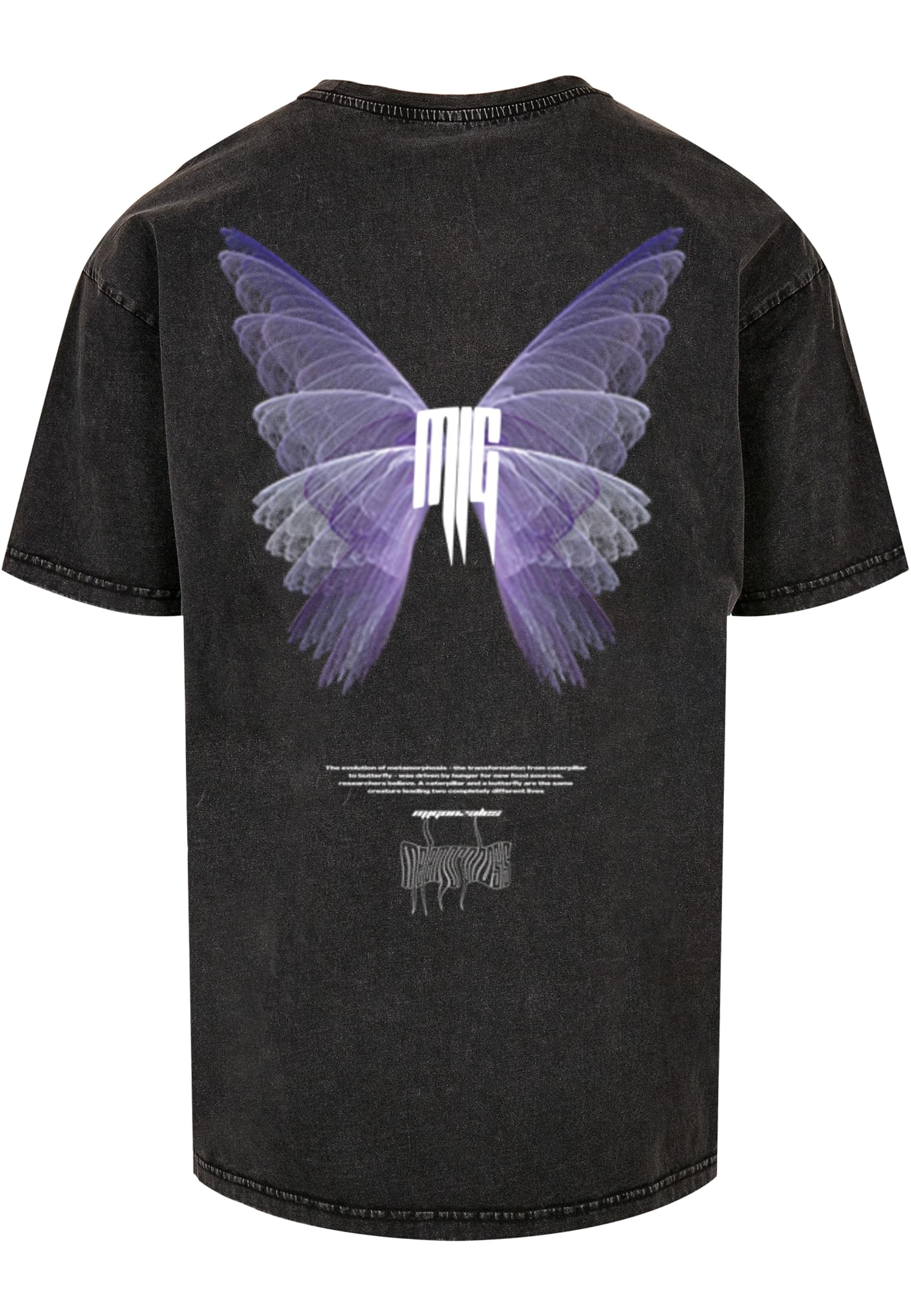 METAMORPHOSE V.2 Acid Washed Heavy Oversized Tee
