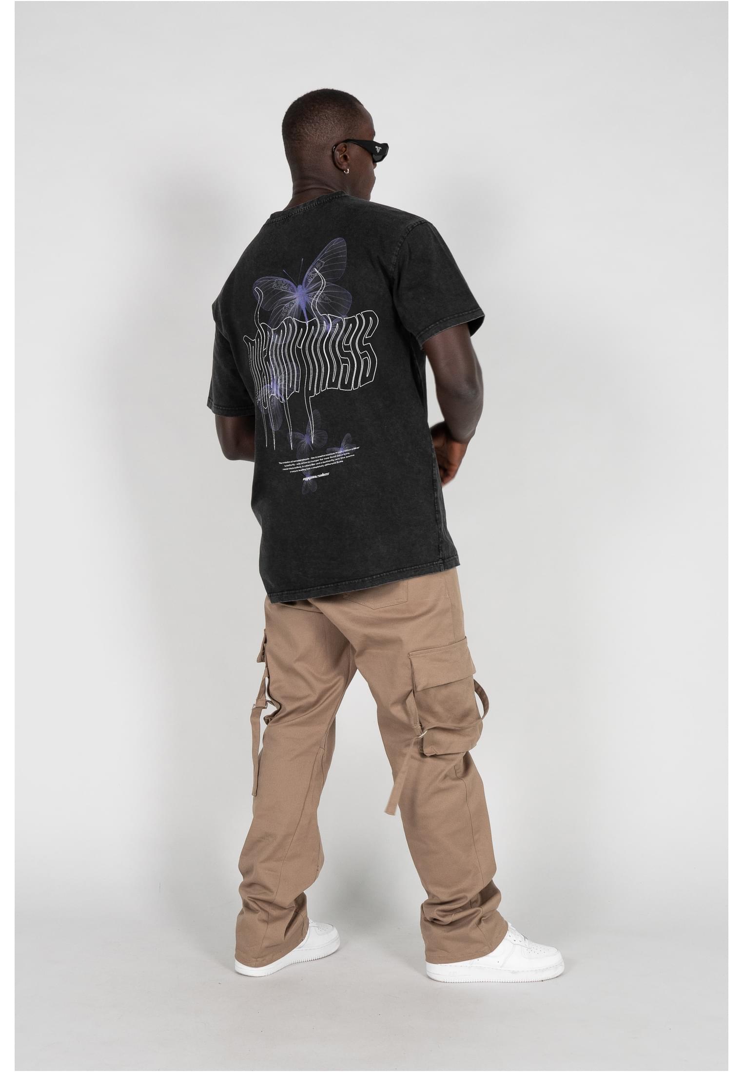 MJG METAMORPHOSE V.4 Acid Washed Heavy Oversized Tee