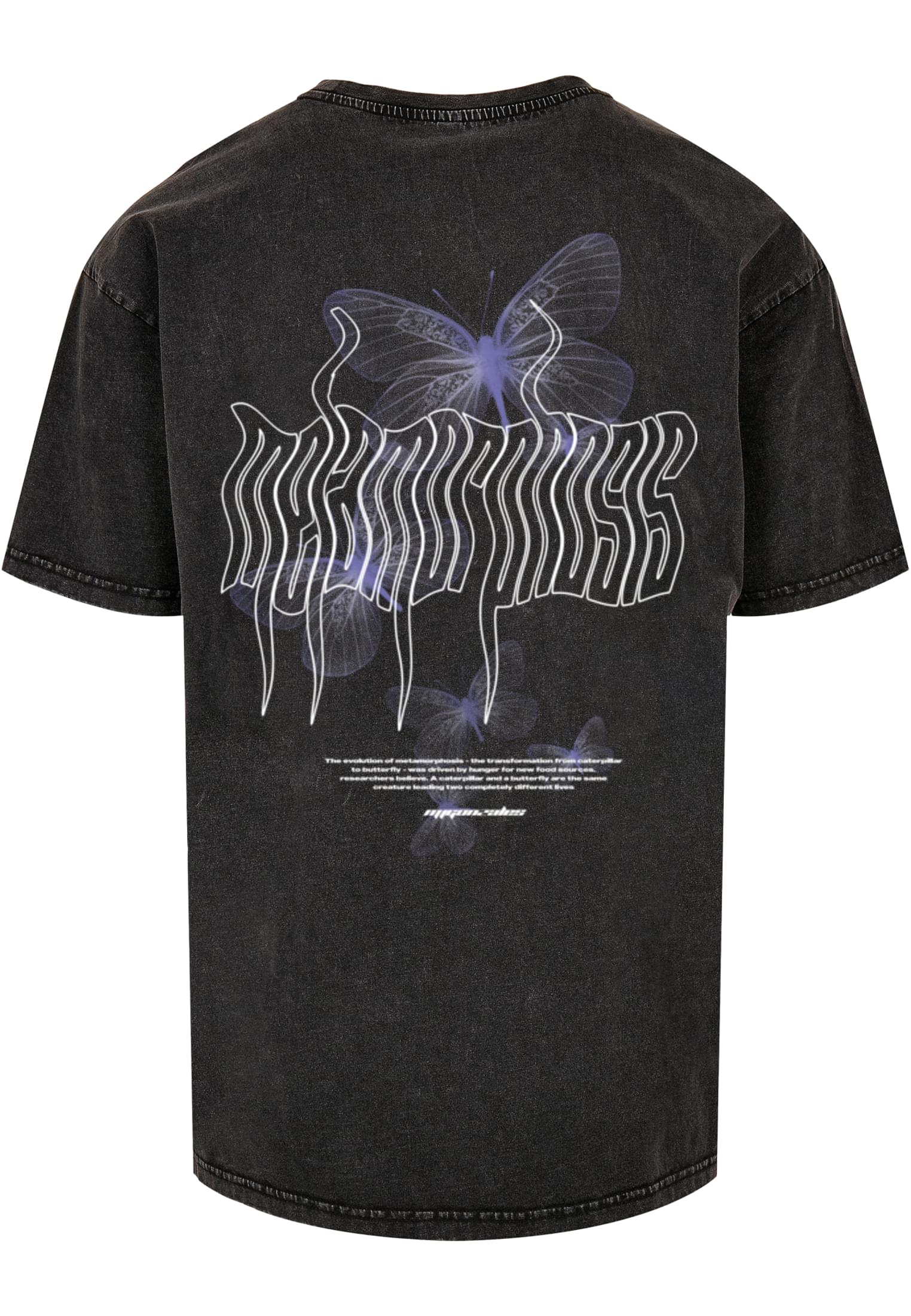MJG METAMORPHOSE V.4 Acid Washed Heavy Oversized Tee