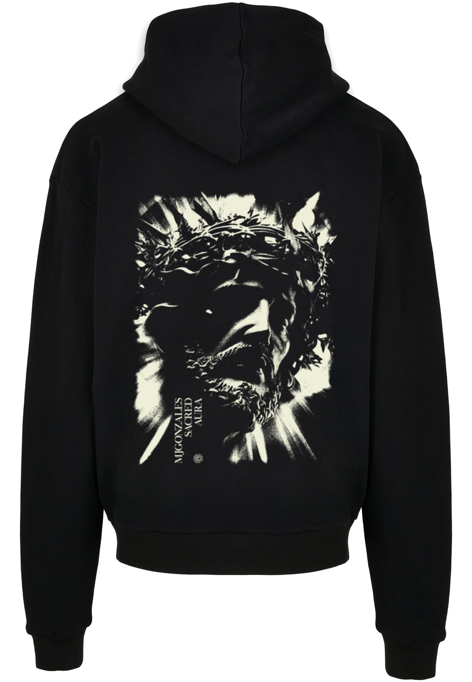 MJG JESUS x MJG HEAVY OVERSIZED HOODY