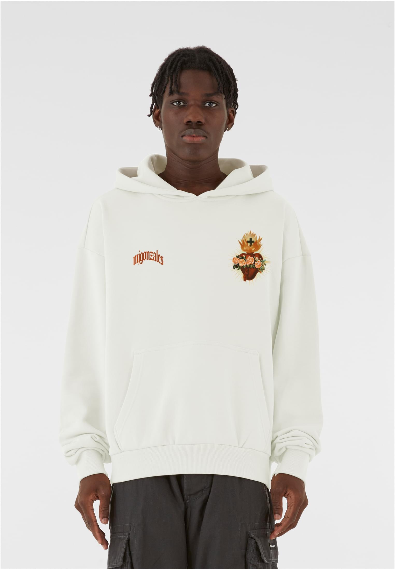 MJG HEART x MJG HEAVY OVERSIZED HOODY