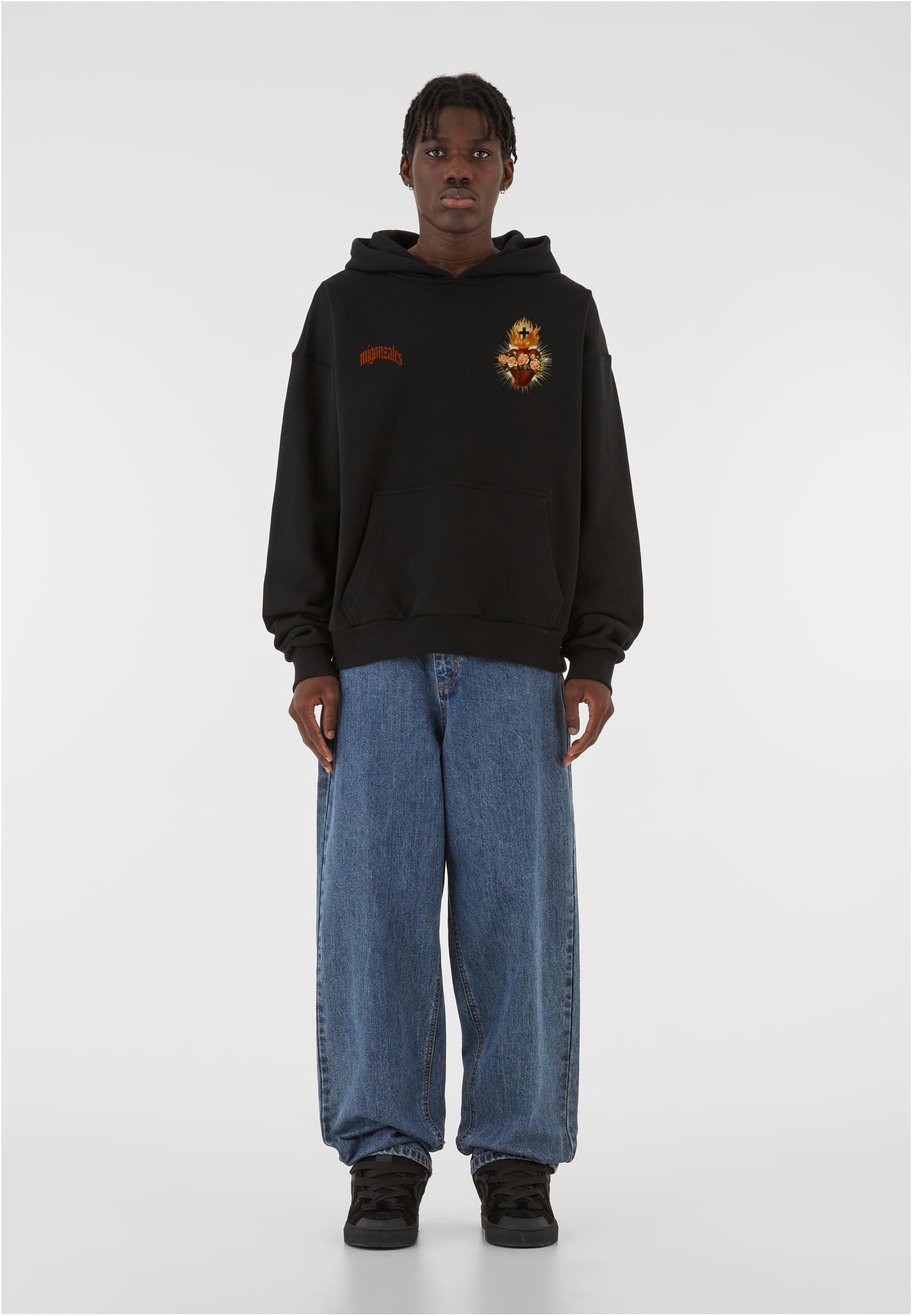 MJG HEART x MJG HEAVY OVERSIZED HOODY