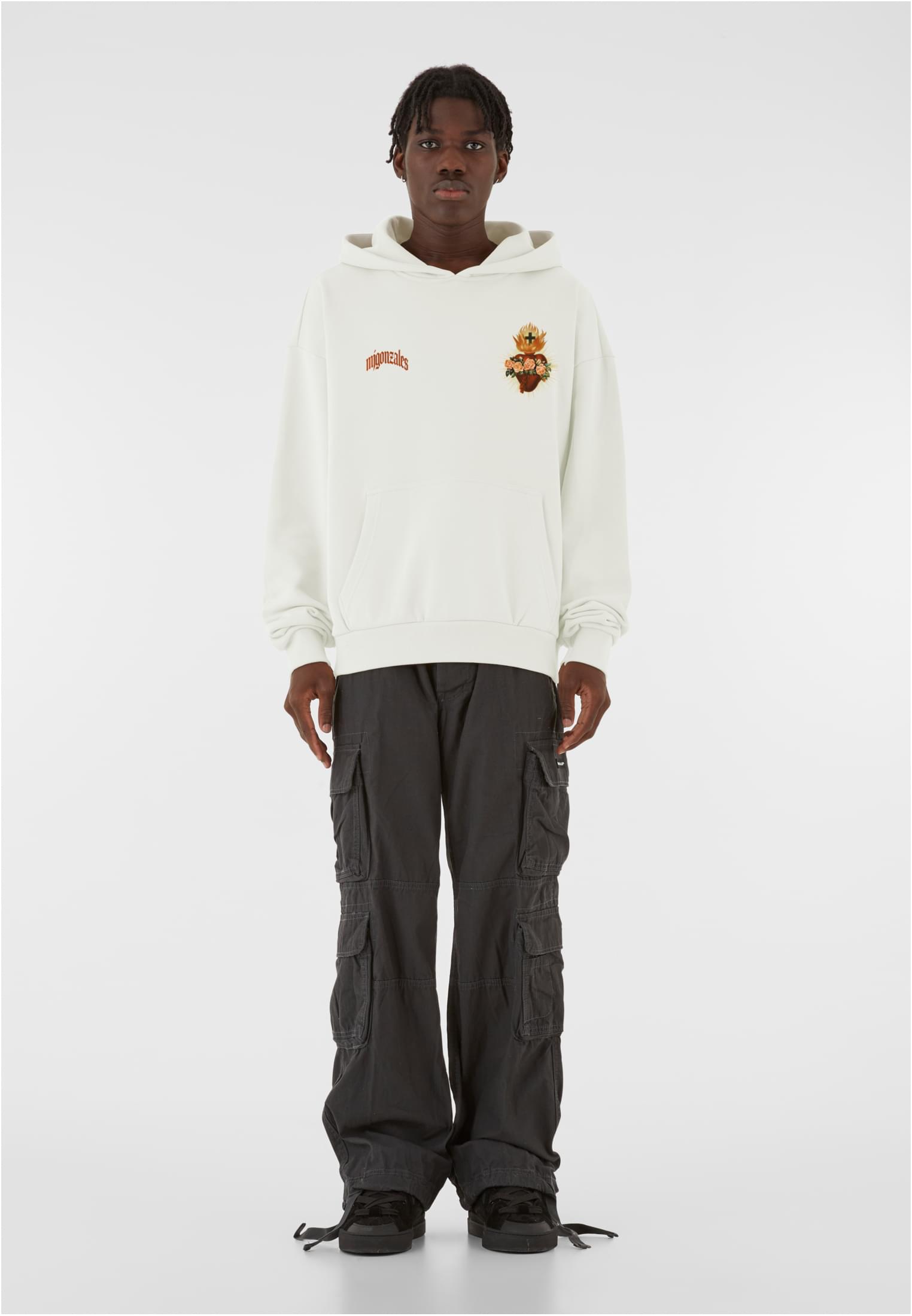 MJG HEART x MJG HEAVY OVERSIZED HOODY