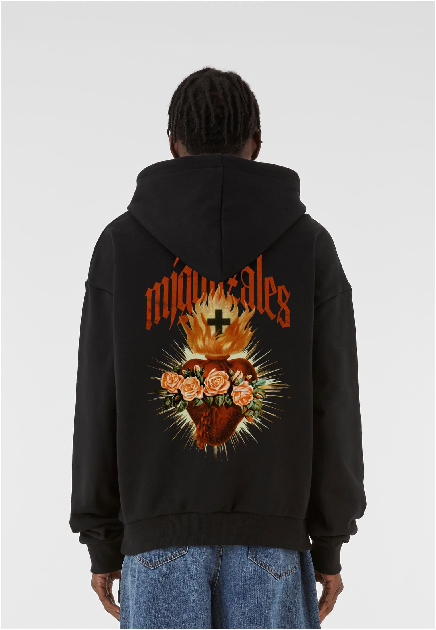 MJG HEART x MJG HEAVY OVERSIZED HOODY