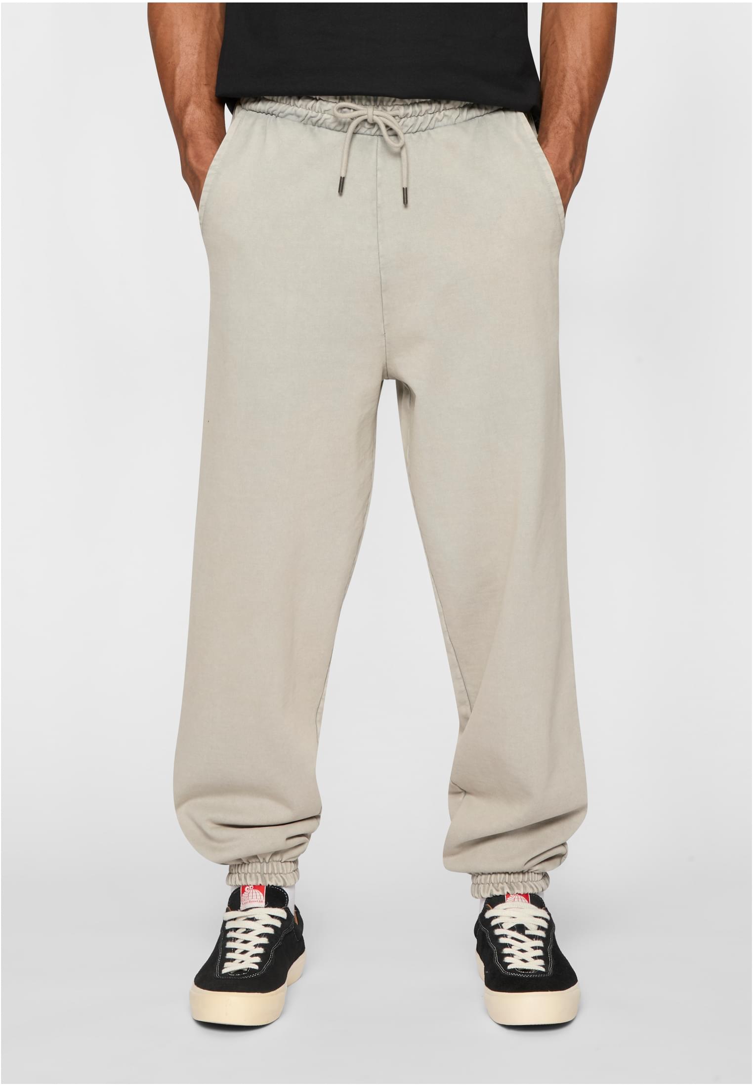 MJG Acid Wash Heavy Sweat Pants Wide Leg