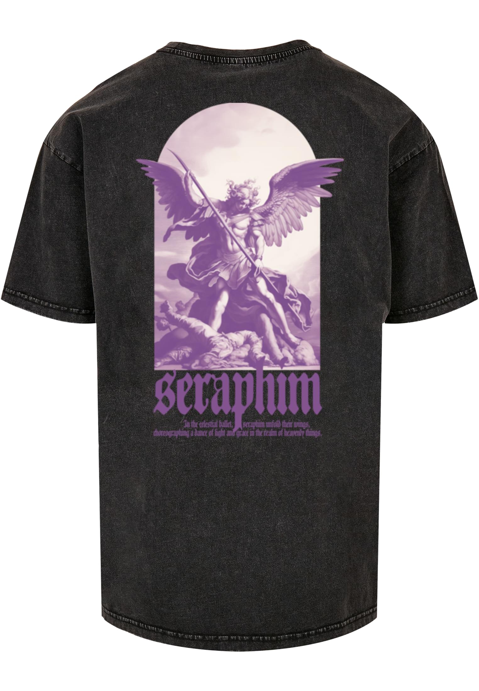MJG Oversized Acid Washed Tee Seraphim