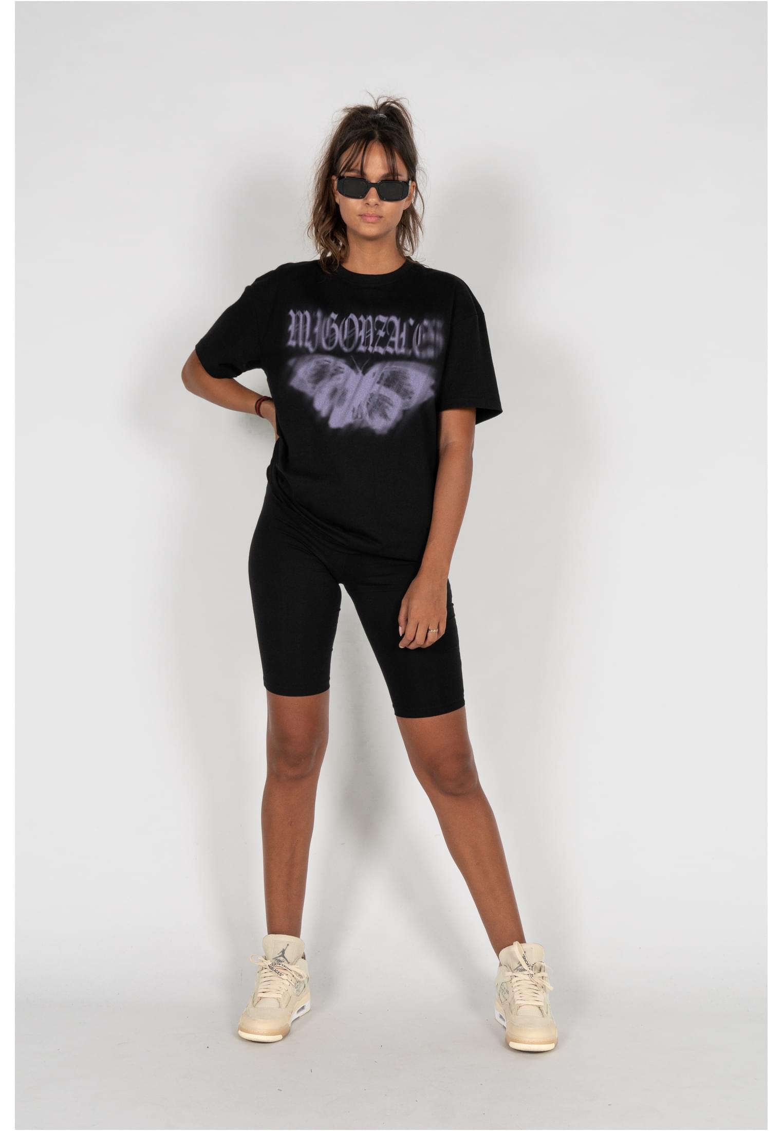 MJG Heavy Oversized Tee Ladies BUTTERFLY ILLUSION