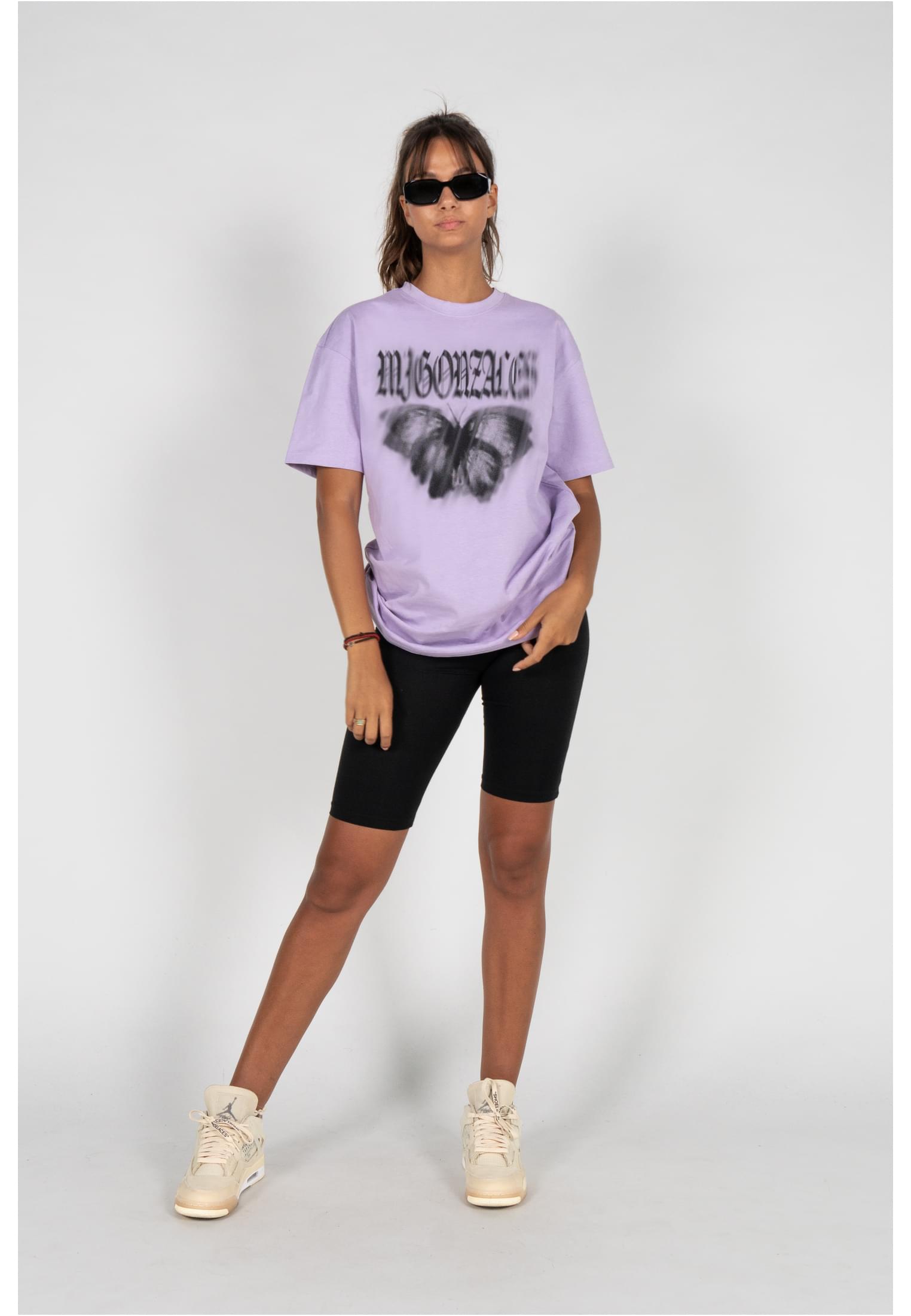 MJG Heavy Oversized Tee Ladies BUTTERFLY ILLUSION