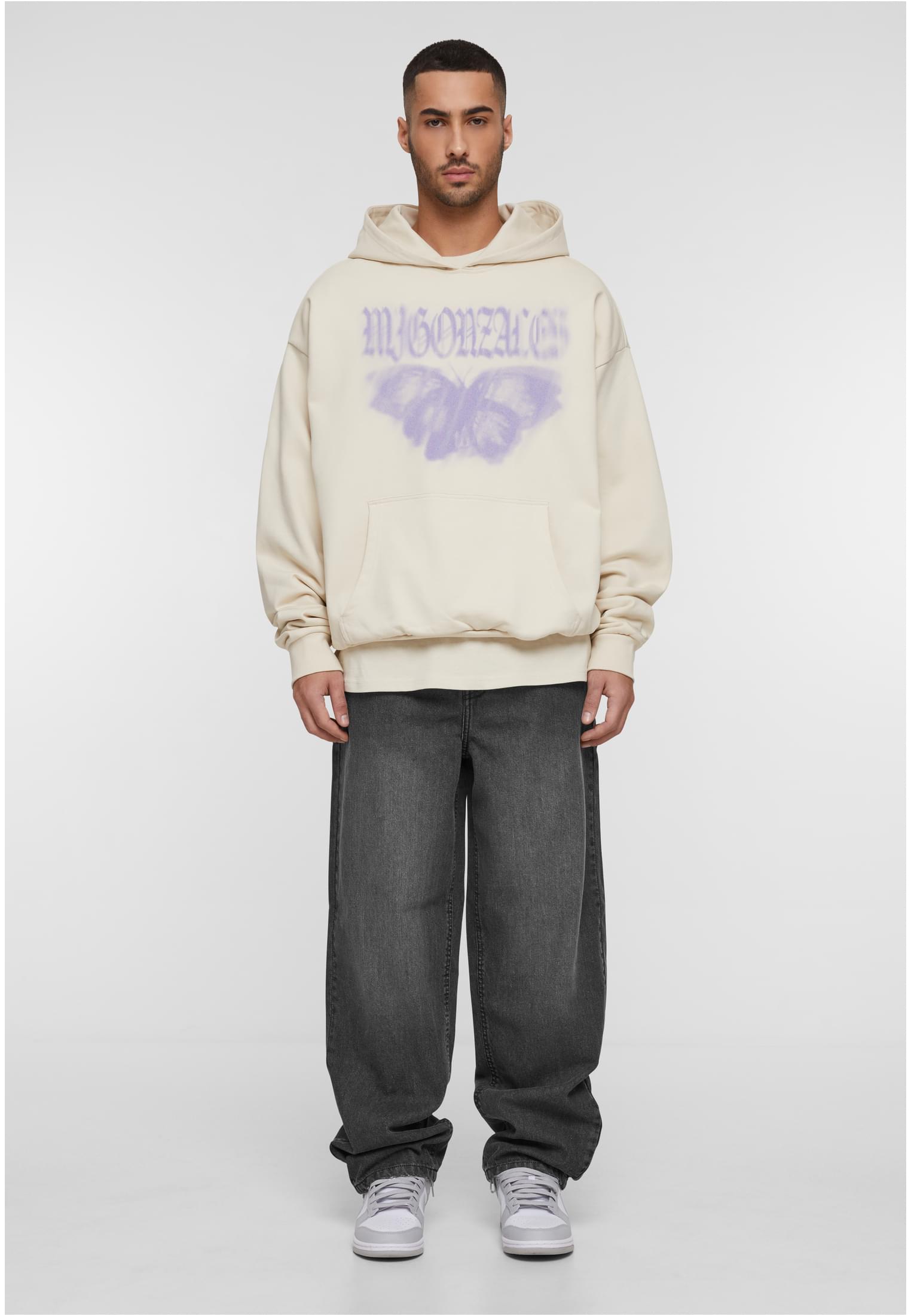 MJG Heavy Oversized Hoody - BUTTERFLY ILLUSION