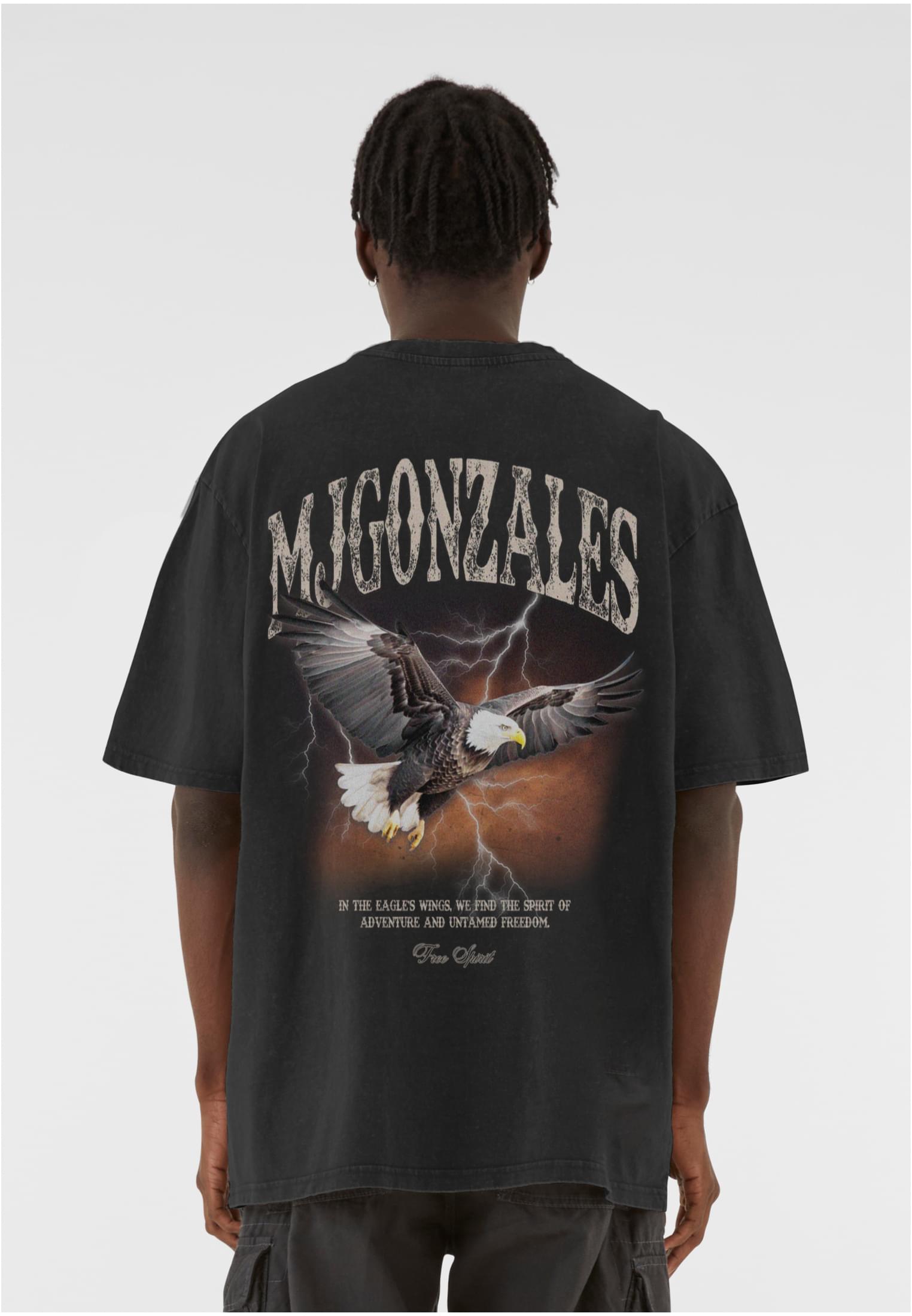 MJG Heavy Oversized Acid Wasehd Tee Wild Wings