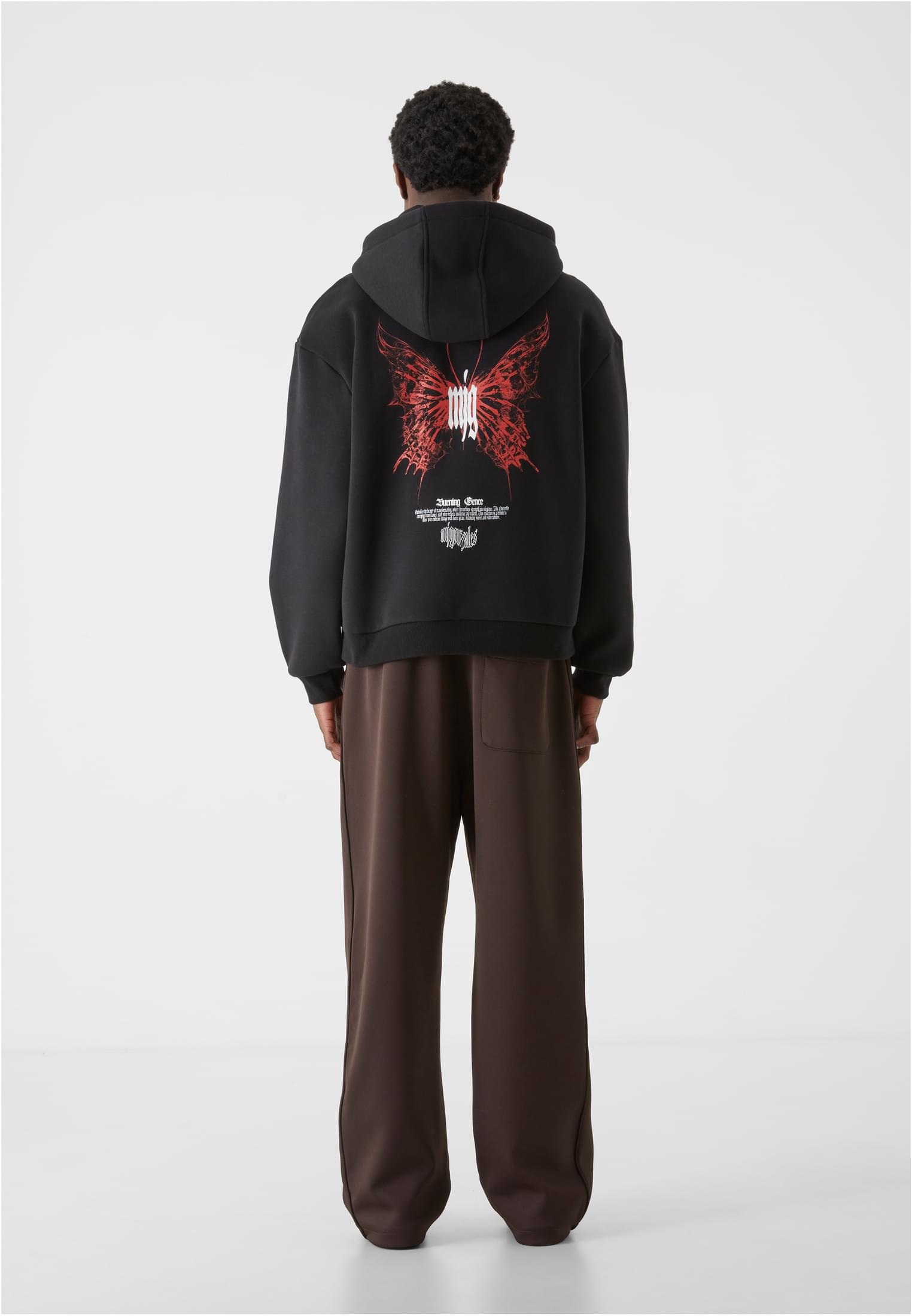 MJG Heavy Oversized Hoody Inferno Butterfly