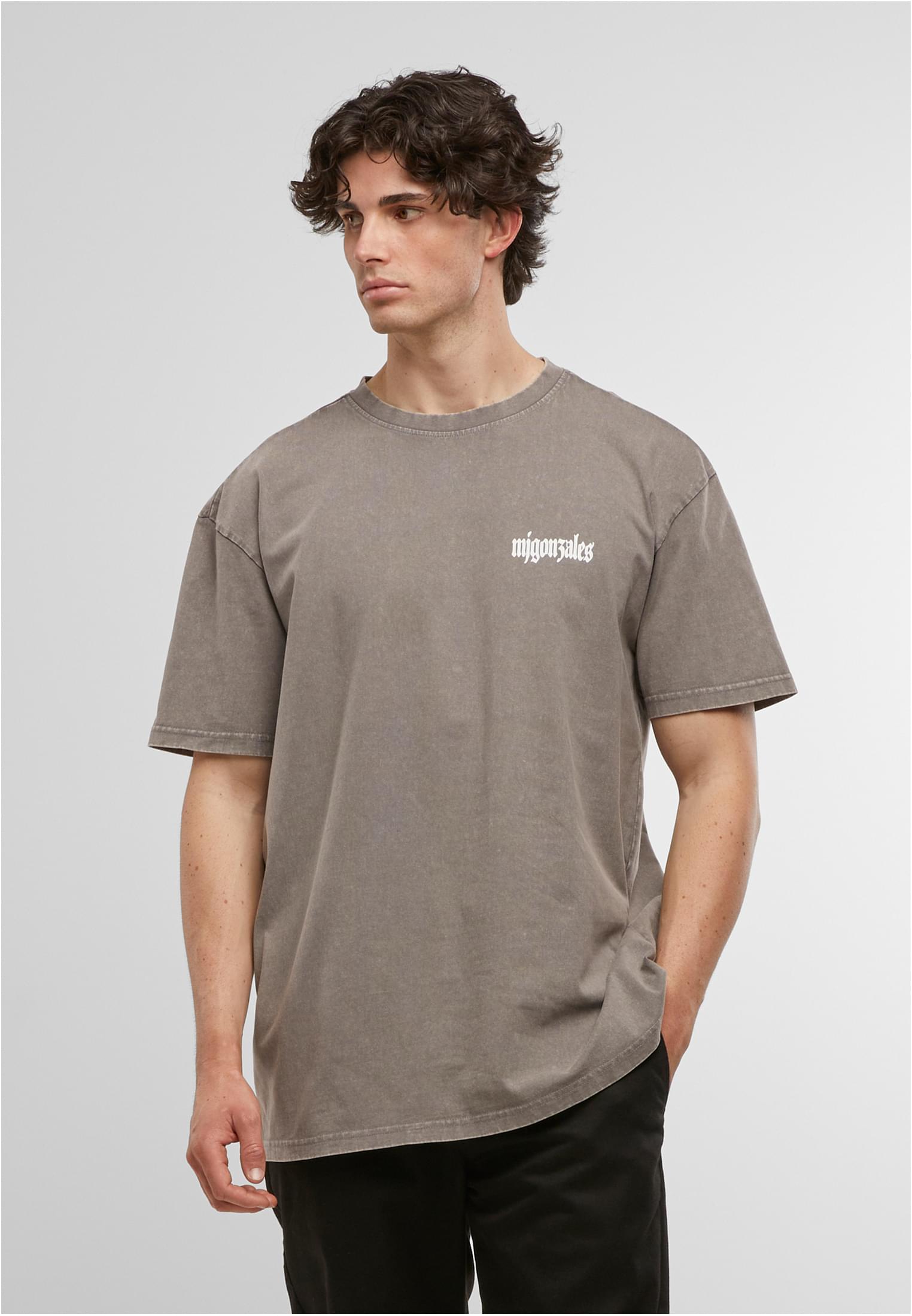 MJG Heavy Oversized Acid Washed Tee Rebels Never Die