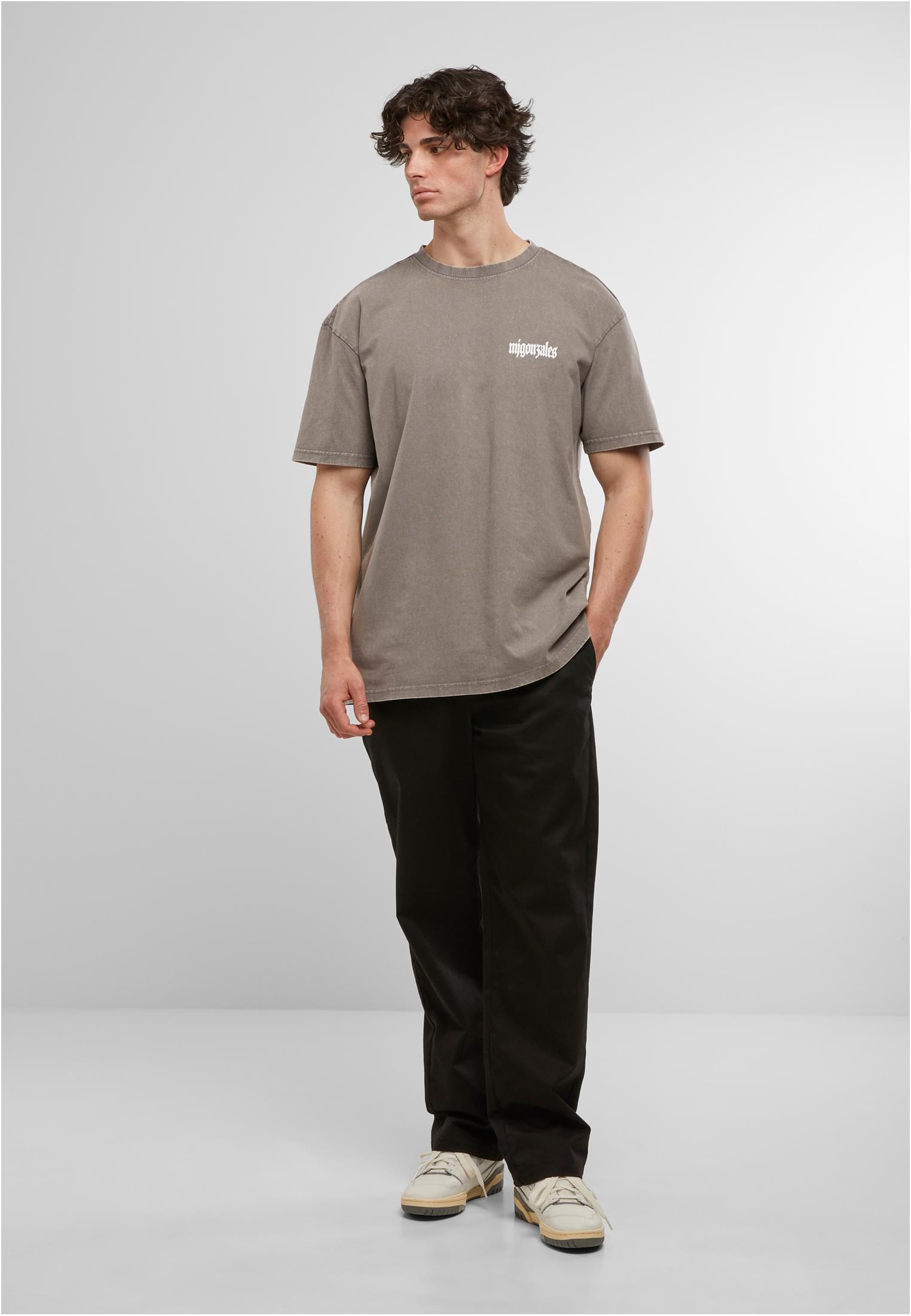 Heavy Oversized Acid Washed Tee Rebels Never Die