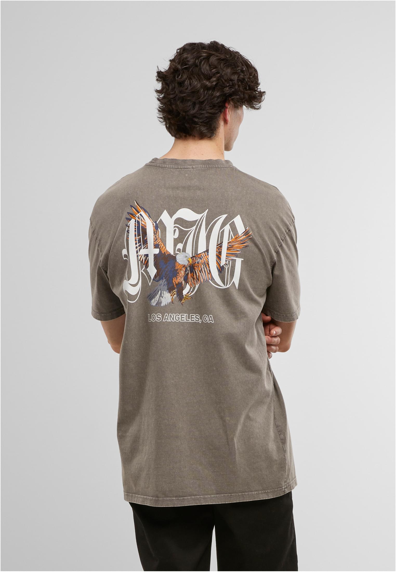 MJG Heavy Oversized Acid Washed Tee Lone Hunter