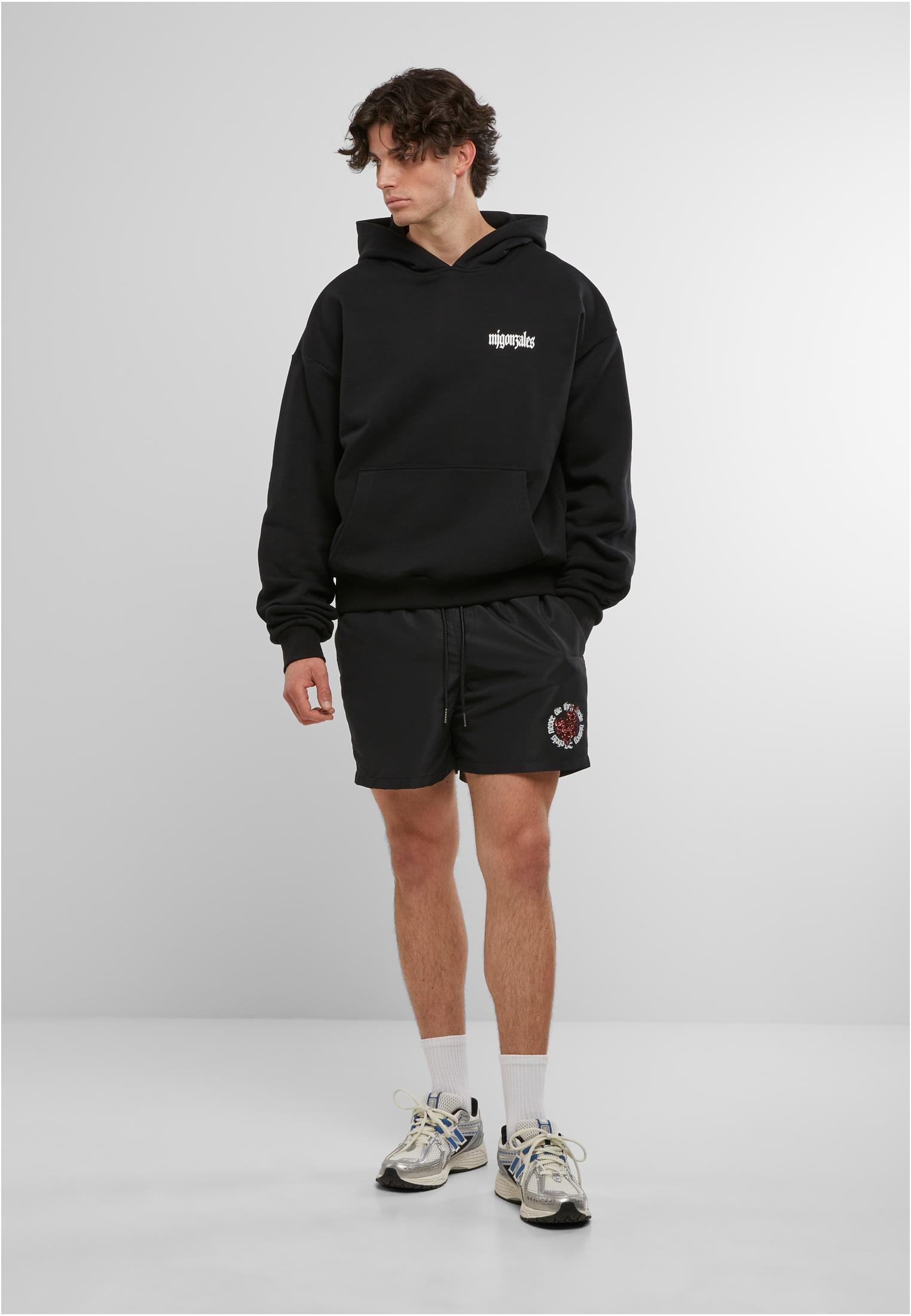 MJG Swim Shorts Rebels Never Die Black