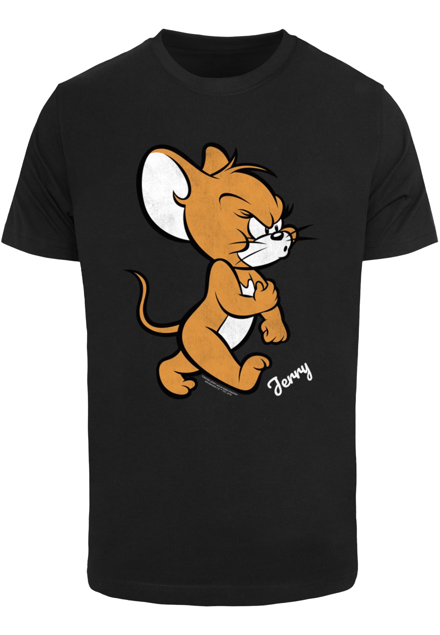 Tom & Jerry - Maglietta Angry Mouse bianca XXL