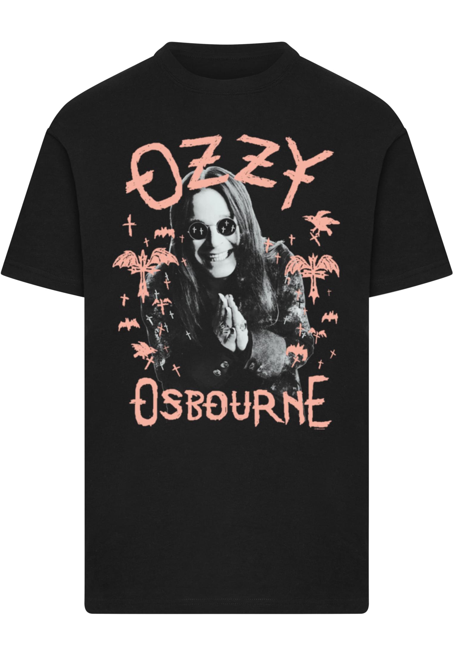 MC Ozzy Osbourne - Pink Bat T-Shirt
