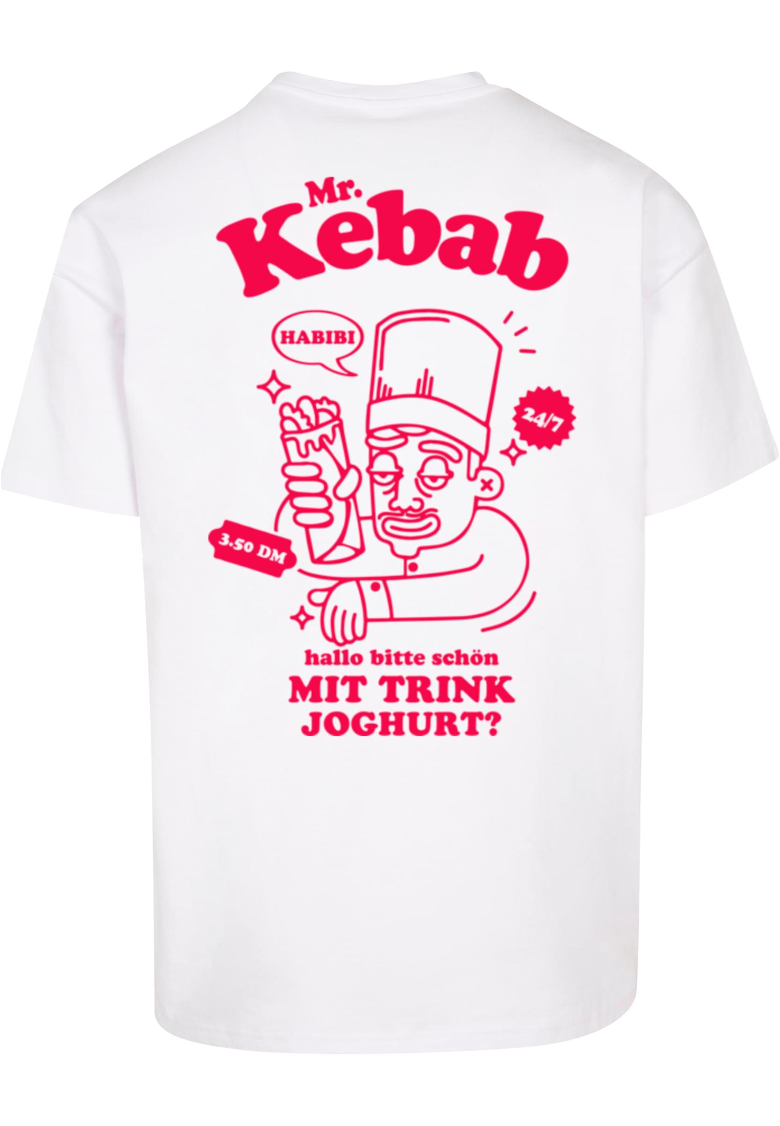 MR KEBAB Heavy Oversize Tee blancwhite XXL - workoutbrands.com