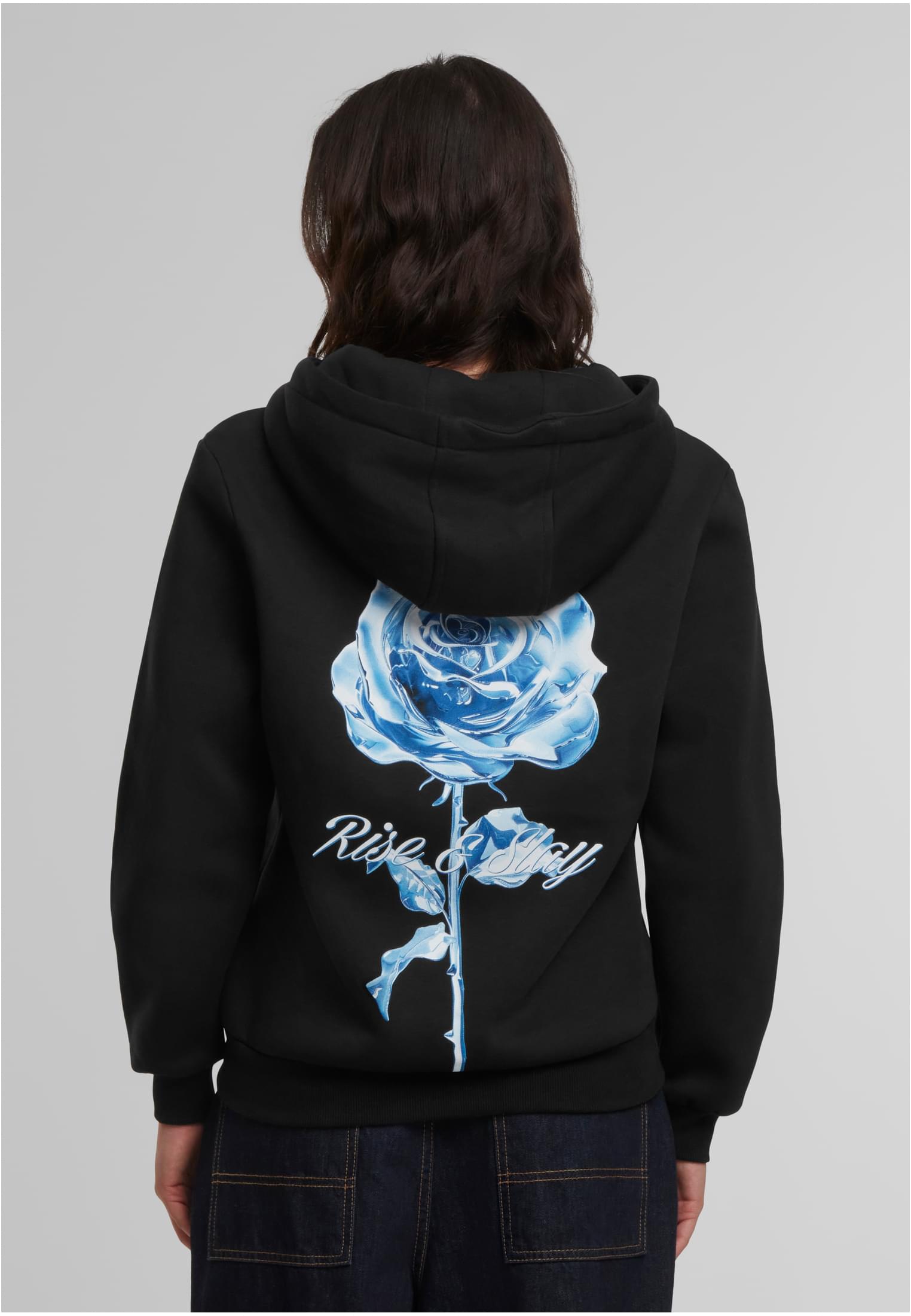 Felpa con cappuccio e zip soffice da donna MT Rise & Slay