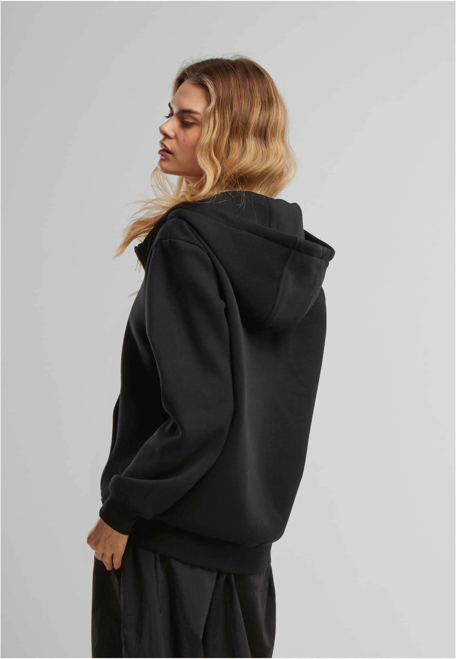 Felpa con cappuccio e zip soffice con simbolo della pace MT EMB