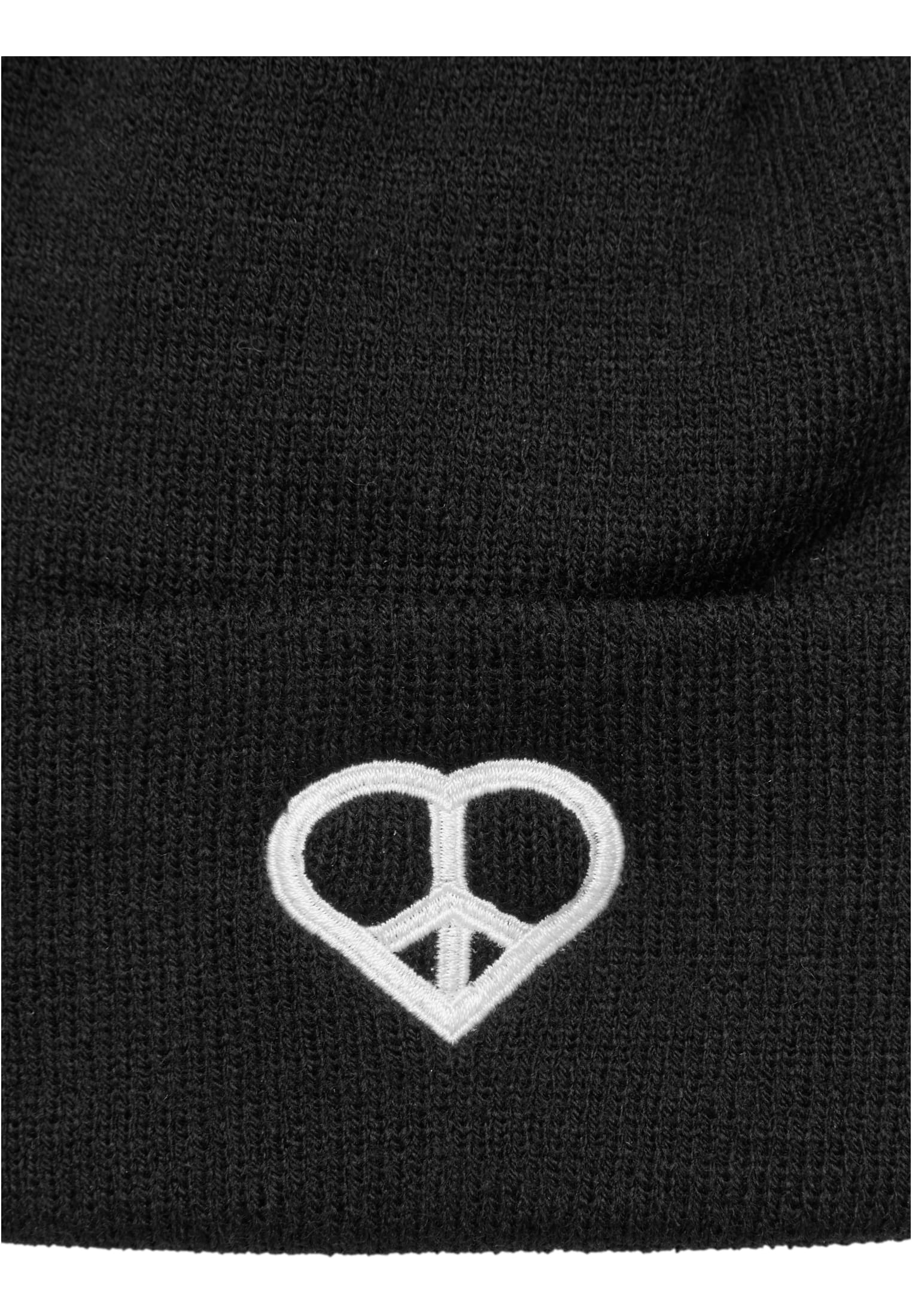 MT Peace Sign Heavy Knit Beanie