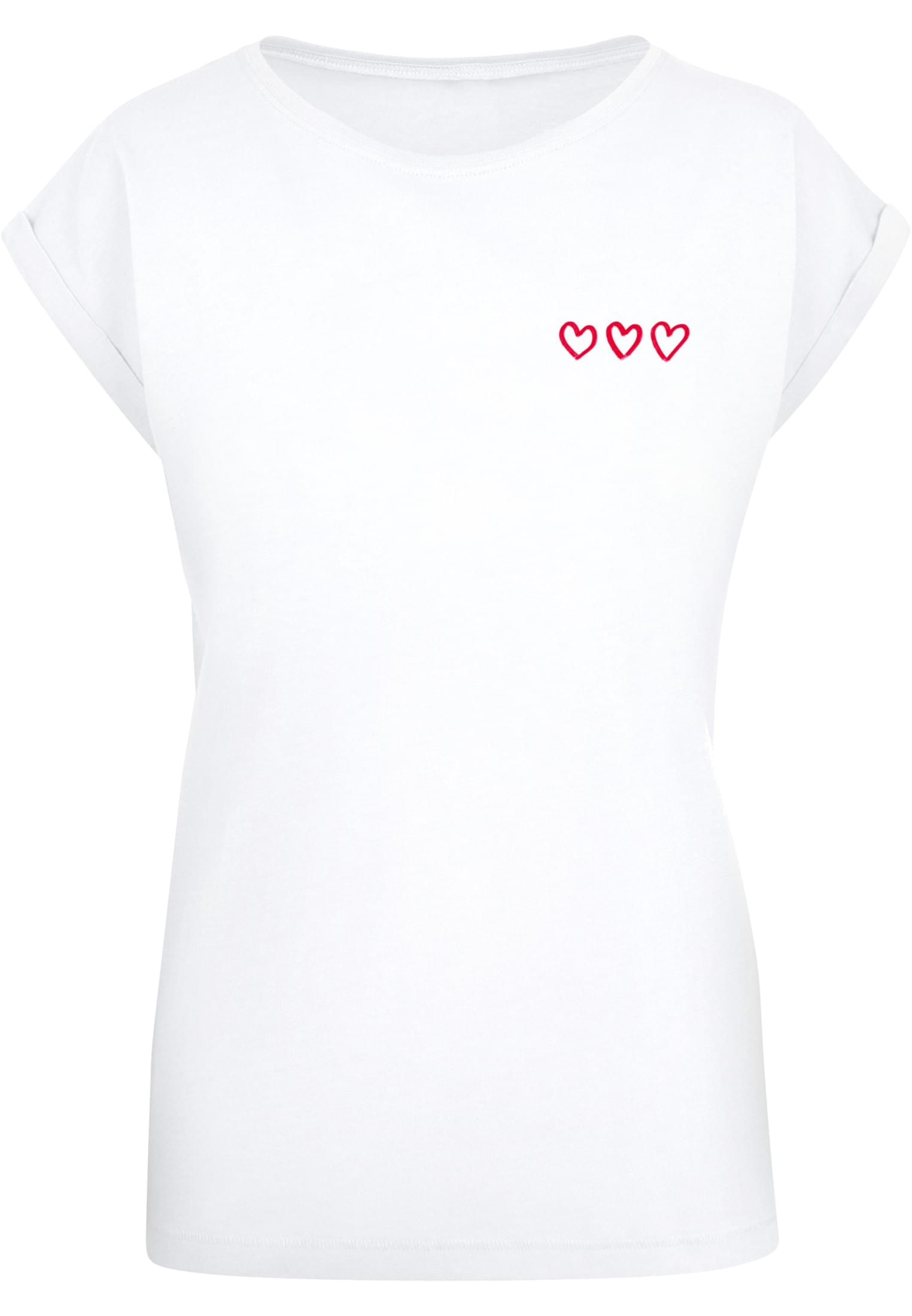 MT Three In A Row Ladies Extended Shoulder Tee