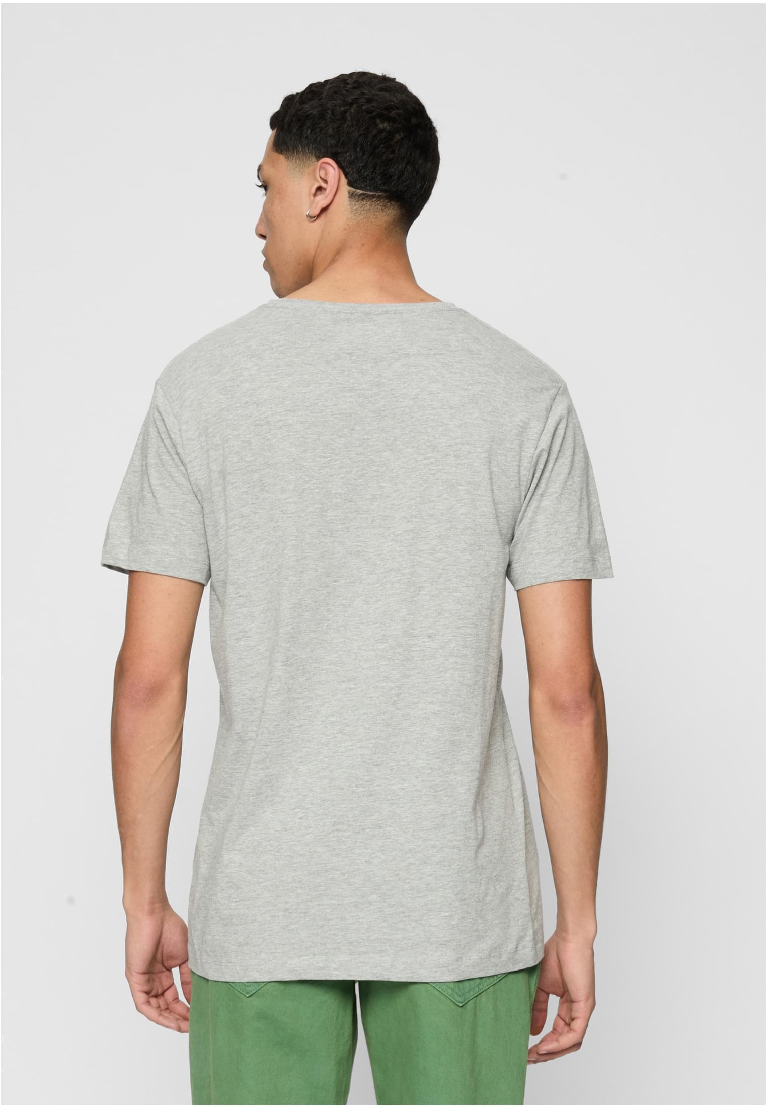 Maglietta con scritta Los Angeles grigio mélange XXL