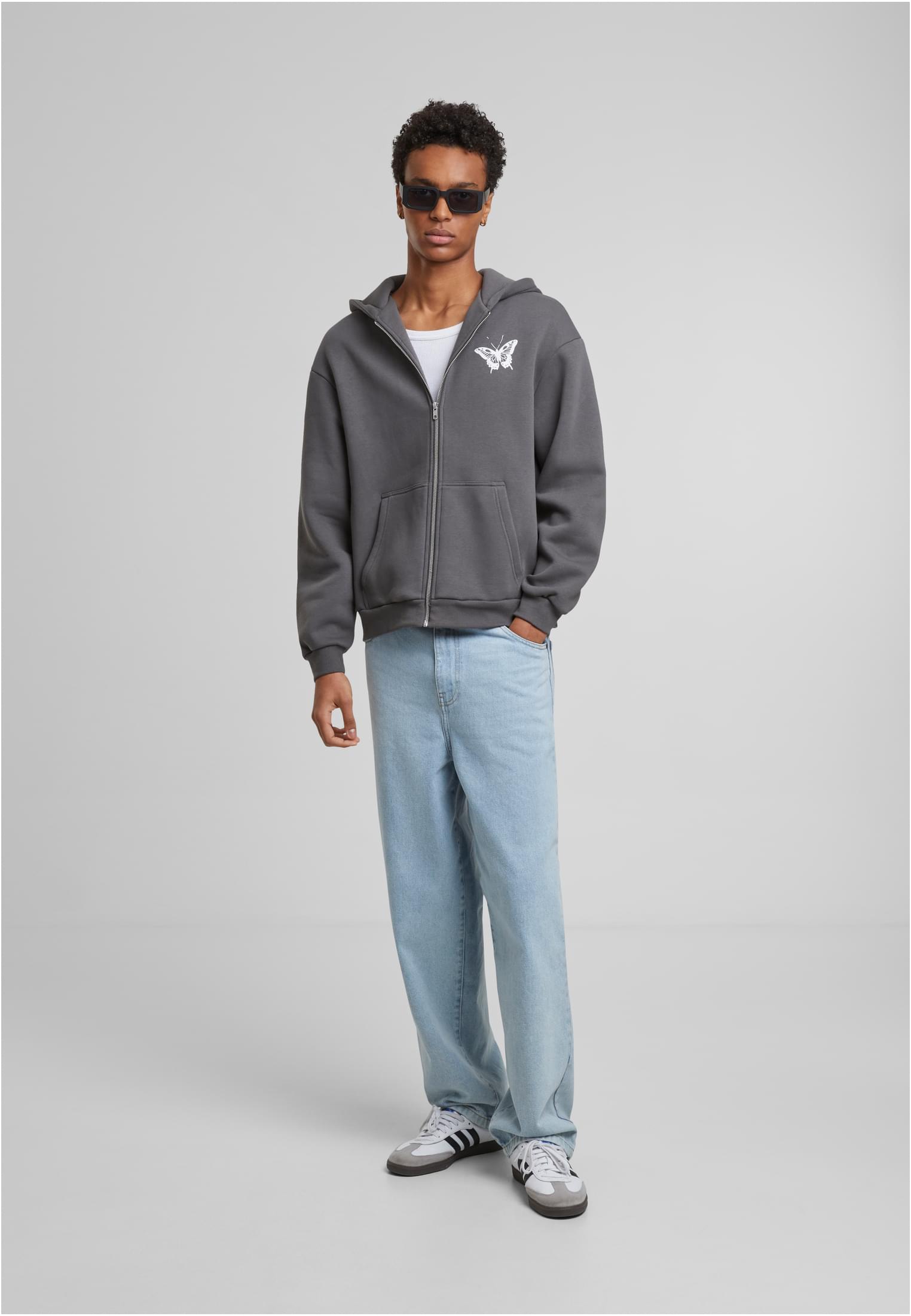 MT Let's Get Lost pahuljasta majica s patentnim zatvaračem