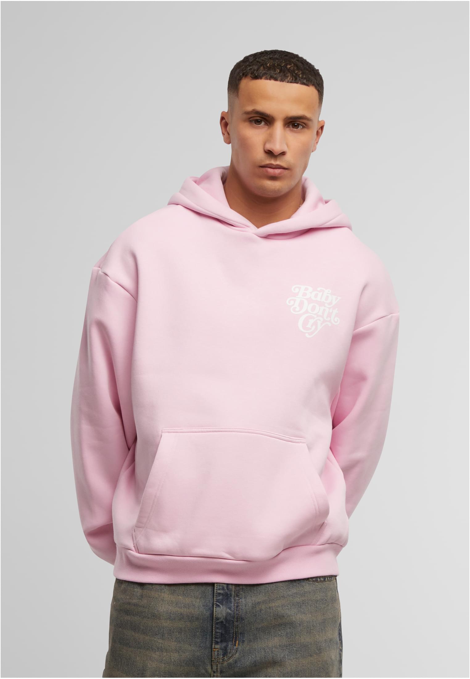 Felpa con cappuccio soffice MT Baby Don't Cry