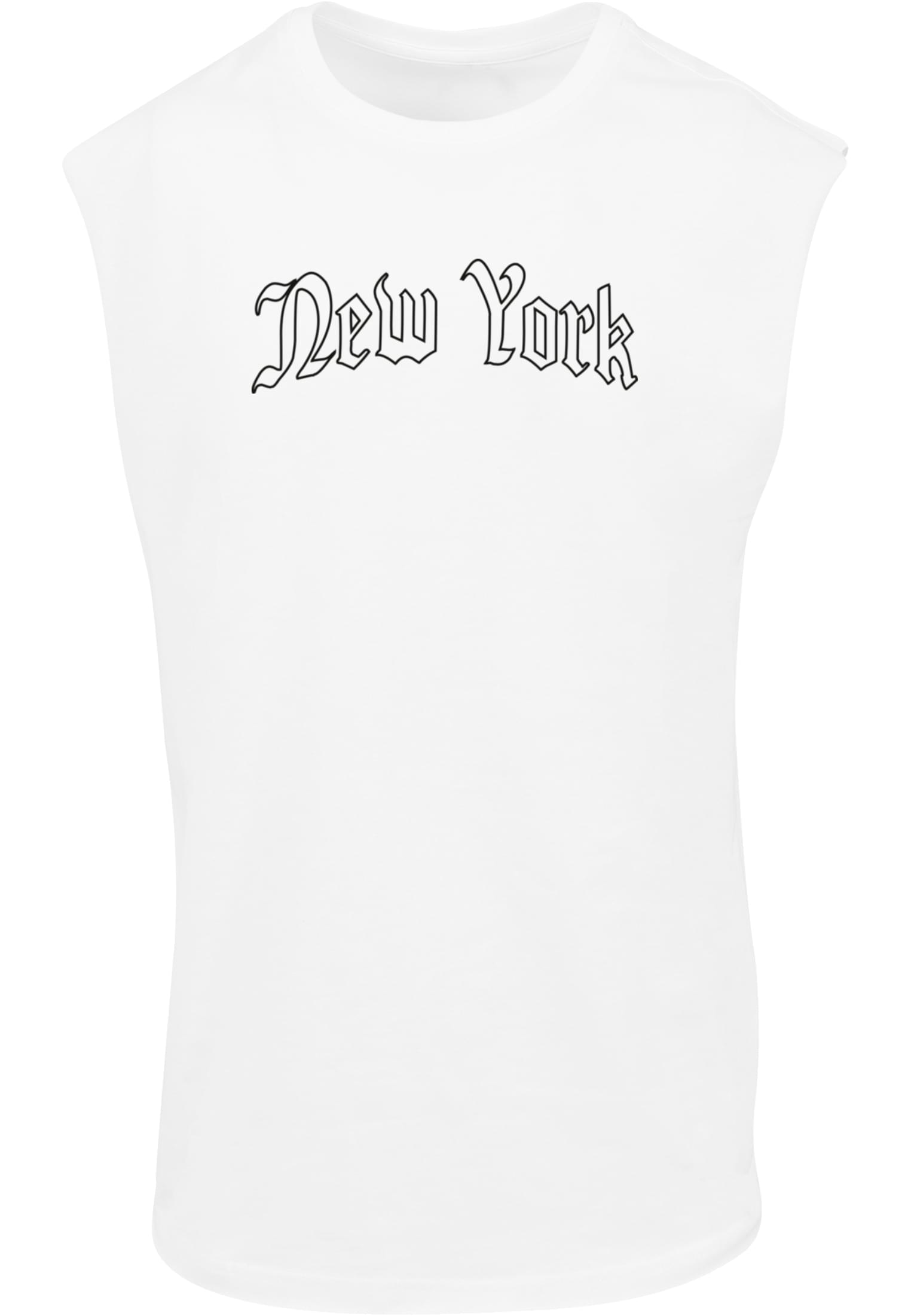 MT New York Wording Sleeveless Tee