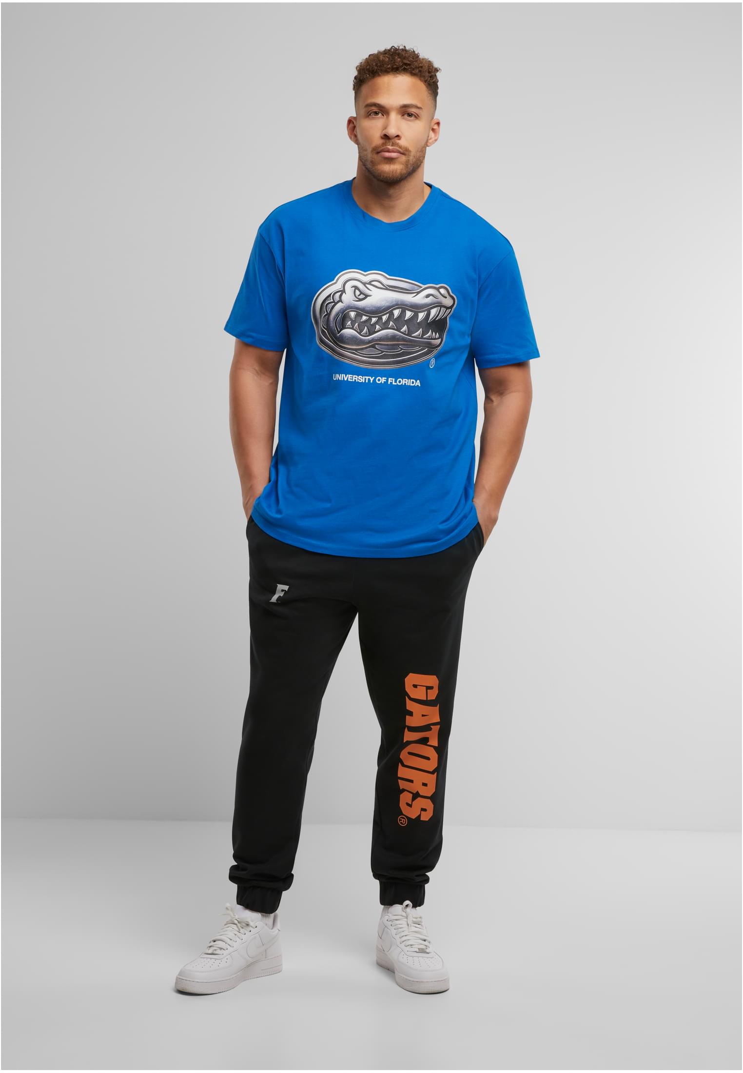 Florida Gators Krom Logolu Büyük Boy Tişört kobalt mavisi XXL