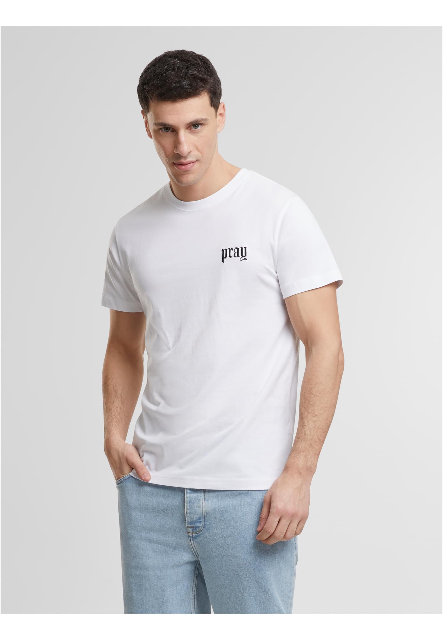 Maglietta bianca XXL con scritta in inglese antico EMB