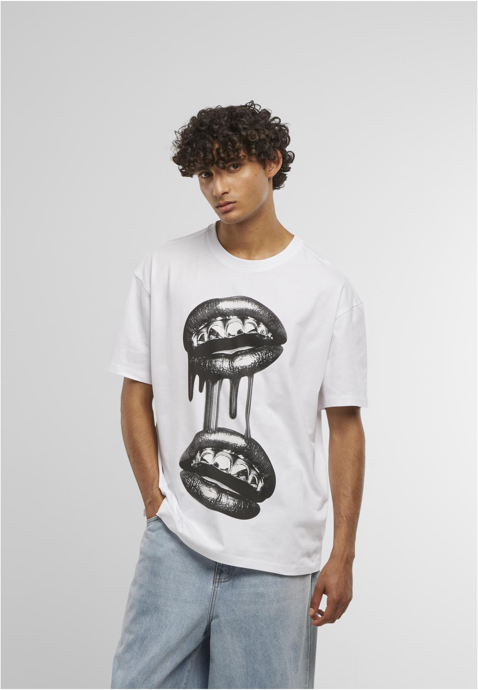 MT Grillz Lips Oversize Tee