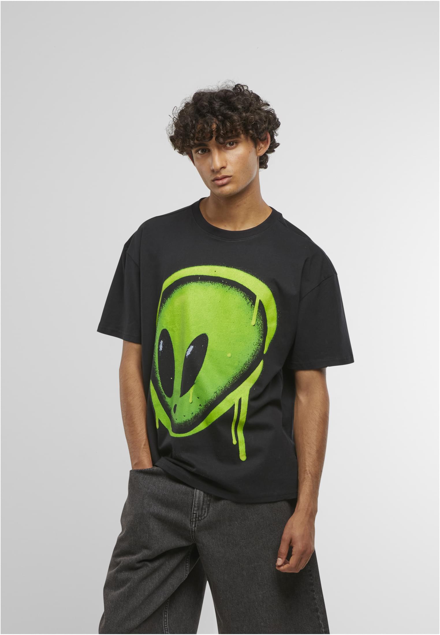 MT Dripping Alien Head Oversize Tee