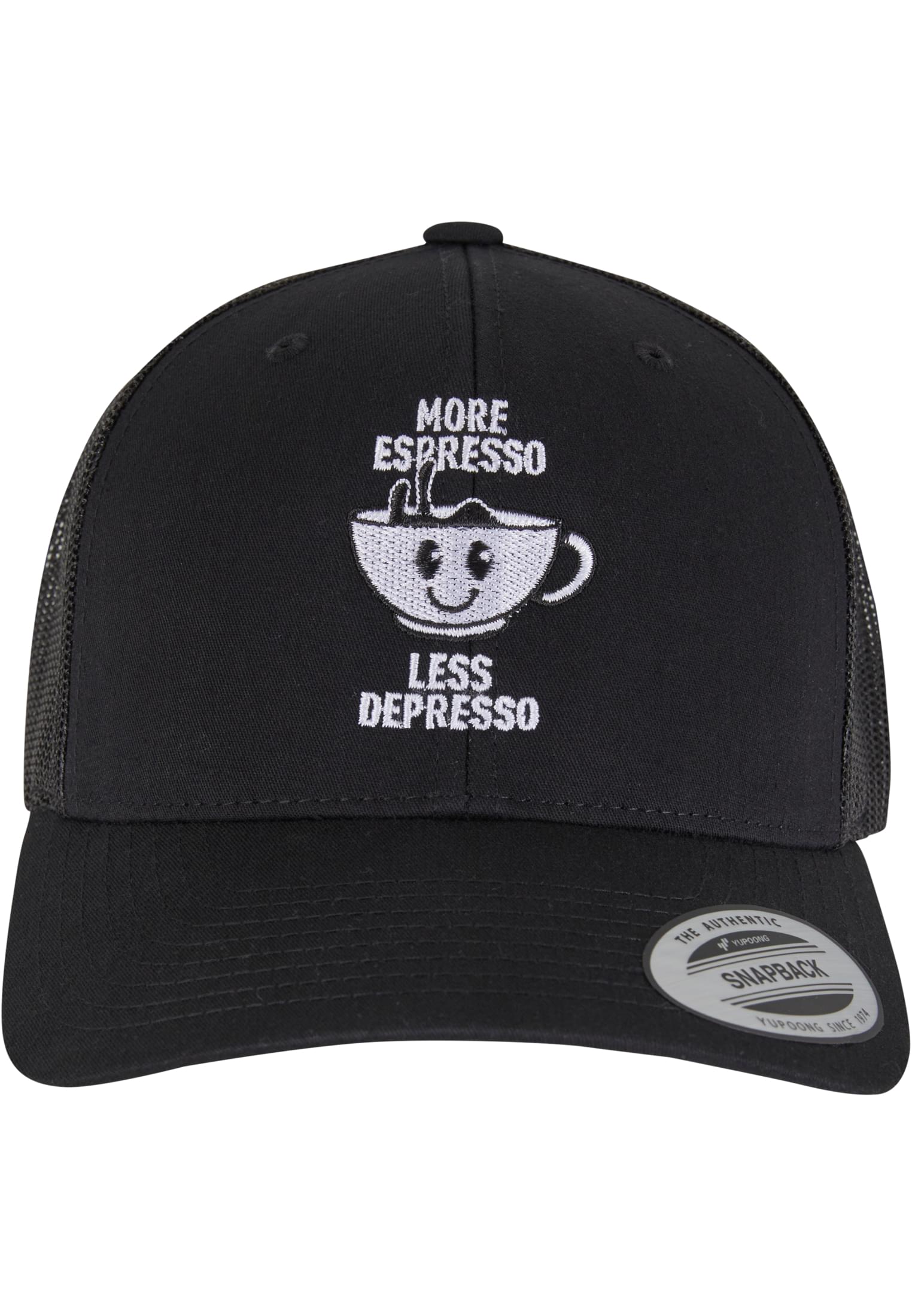 MT Più Espresso Meno Depresso Retro Trucker