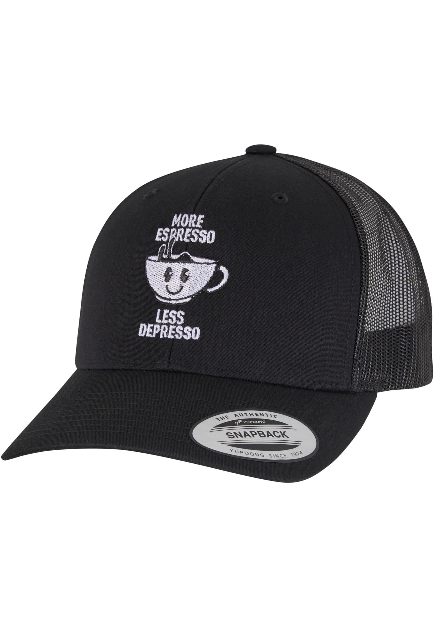 MT Più Espresso Meno Depresso Retro Trucker