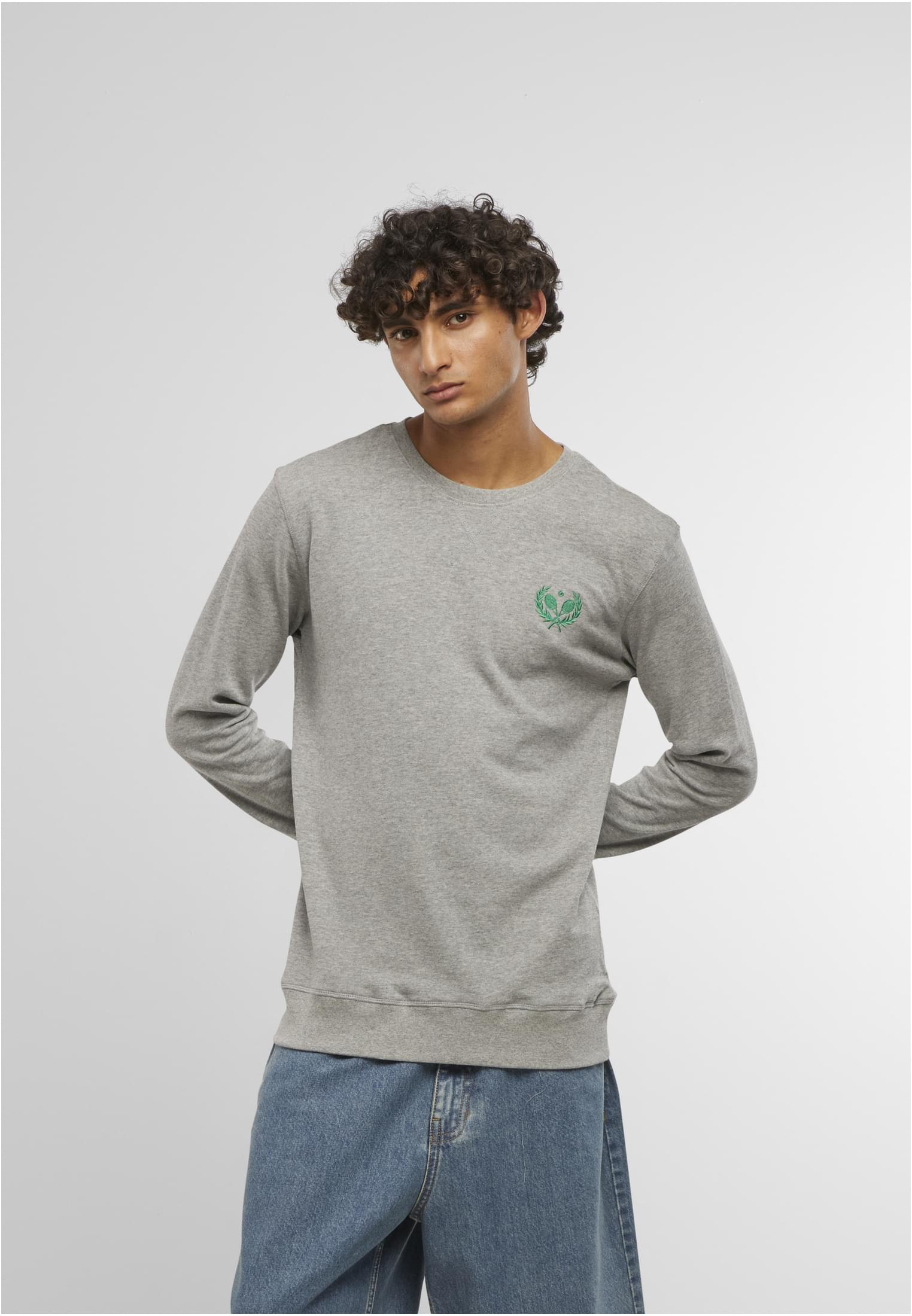 MT Courtside Sports EMB Light Crew Sweatshirt