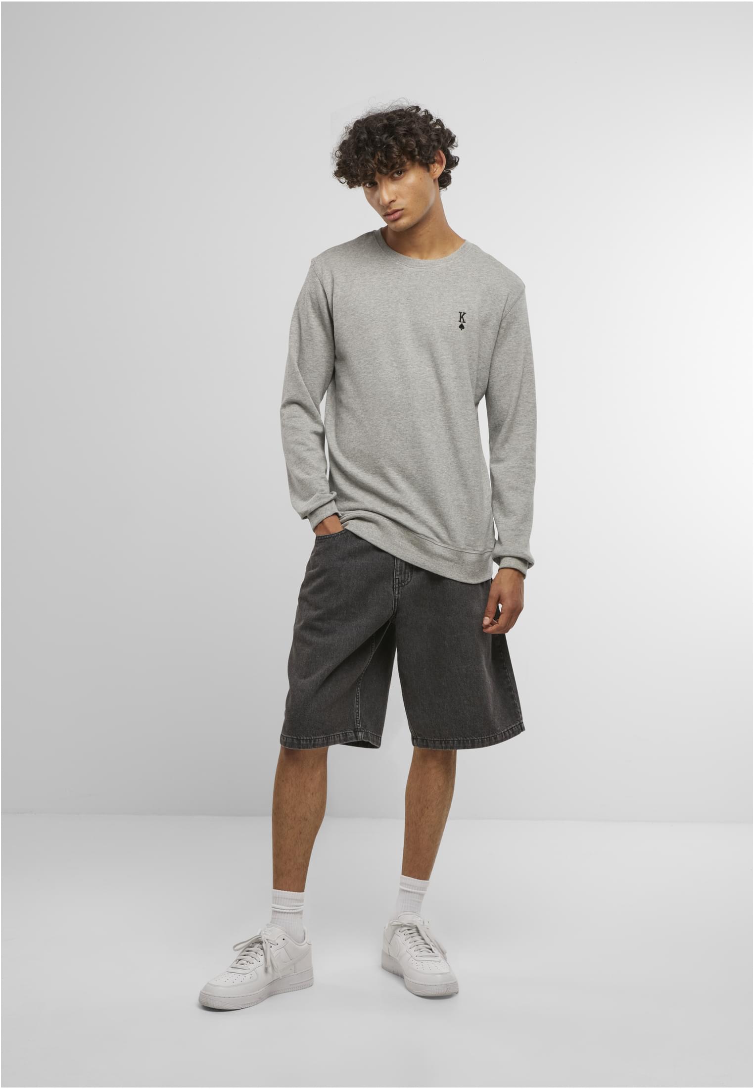 MT King Sign EMB Light Crew Sweatshirt